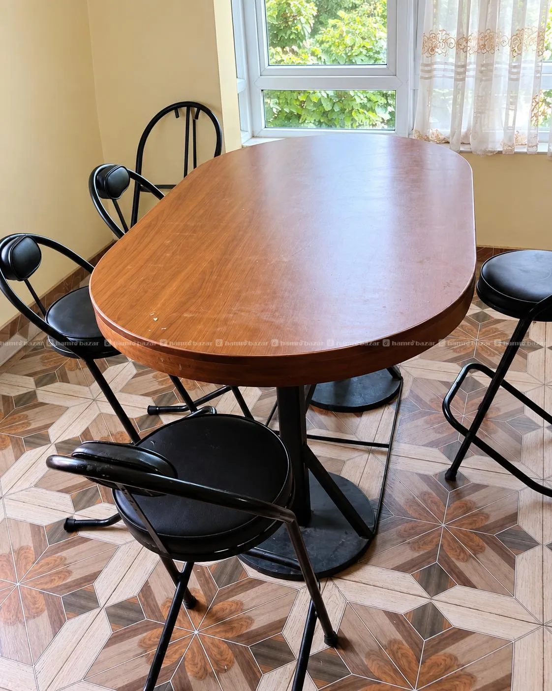 Dining Table with 9 Chairs