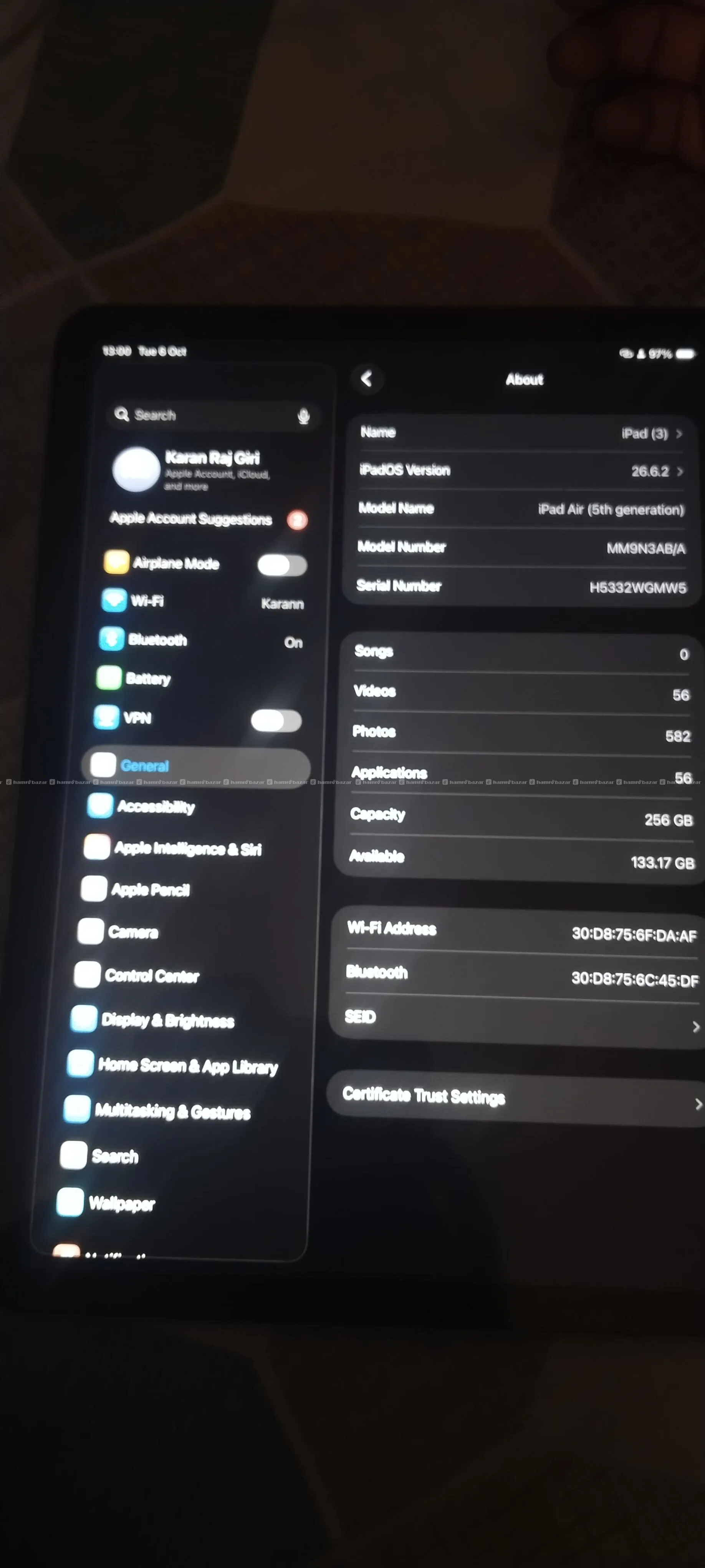 iPad Air 5th Generation 3