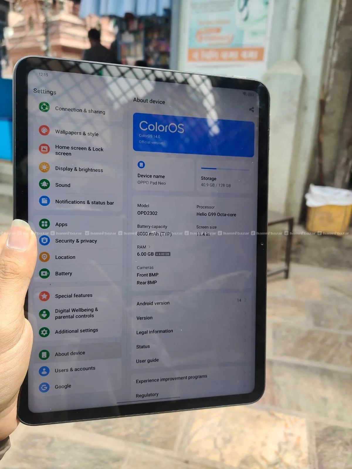 Oppo Pad Neo (6/128) With box , Malaysia veriant 6