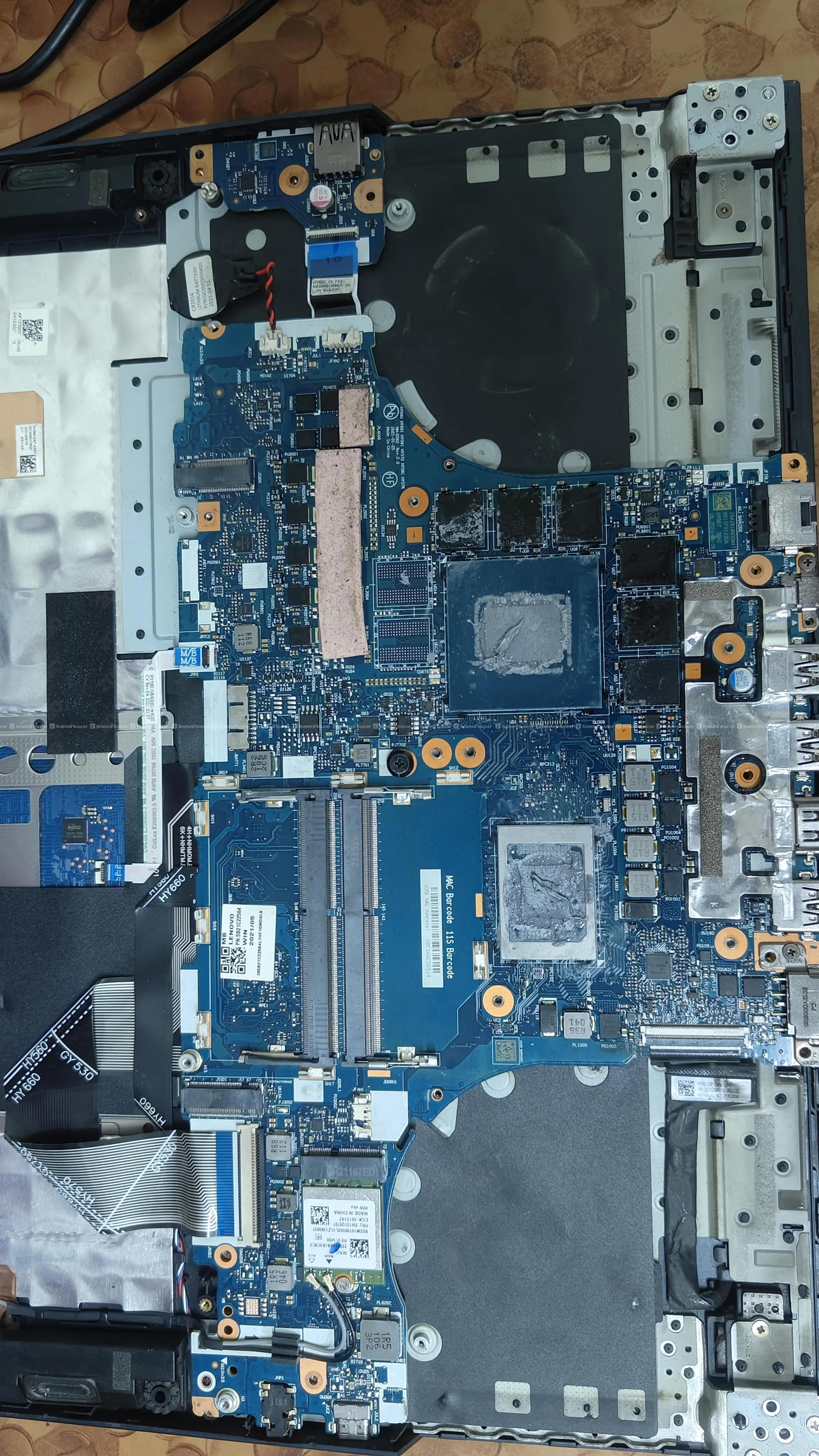 Lenovo Legion 5 15ACH6H Motherboard rtx 3060