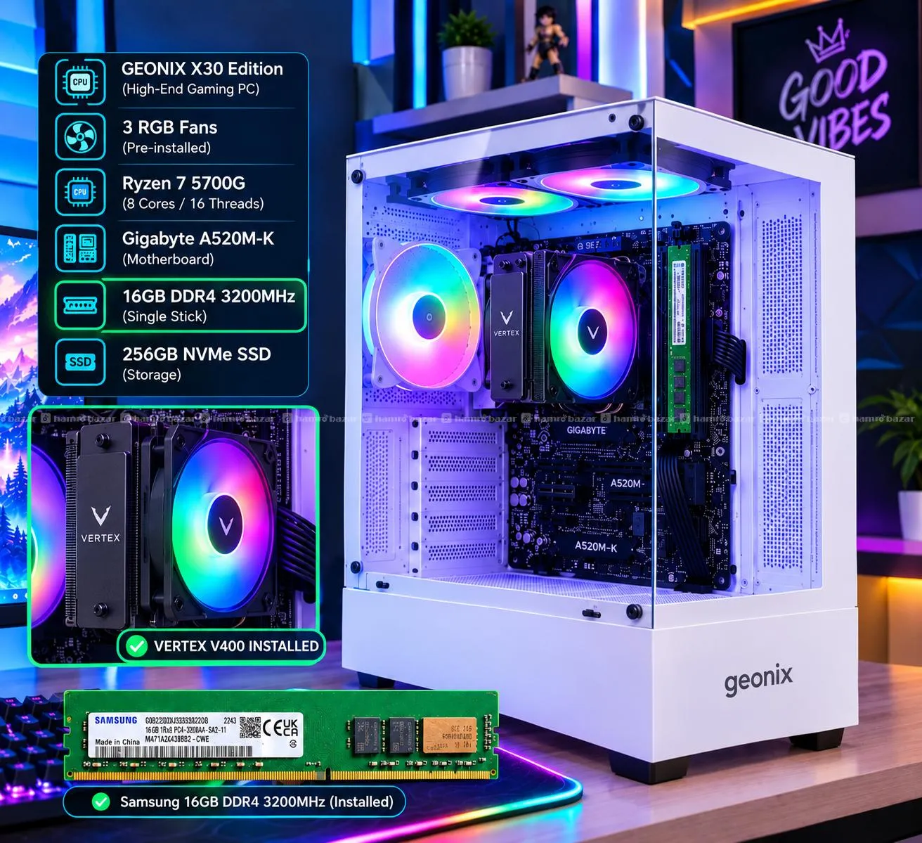 Gaming pc Setup