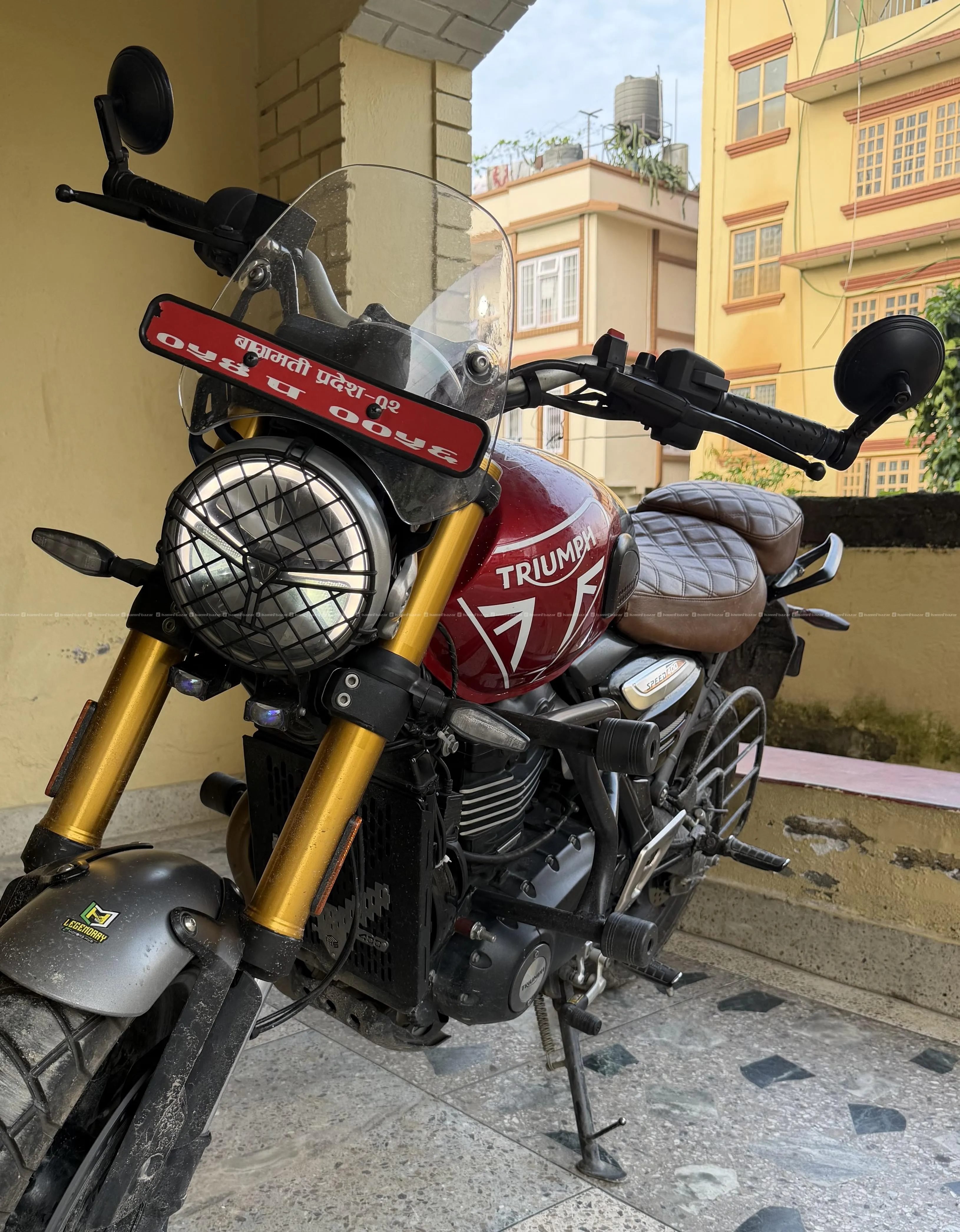 Triumph speed 400 sale 4