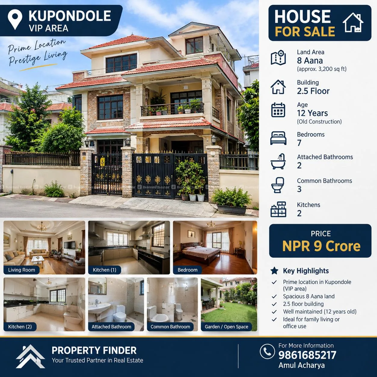 🏡 HOUSE ON SALE IN KUPONDOLE – VIP AREA