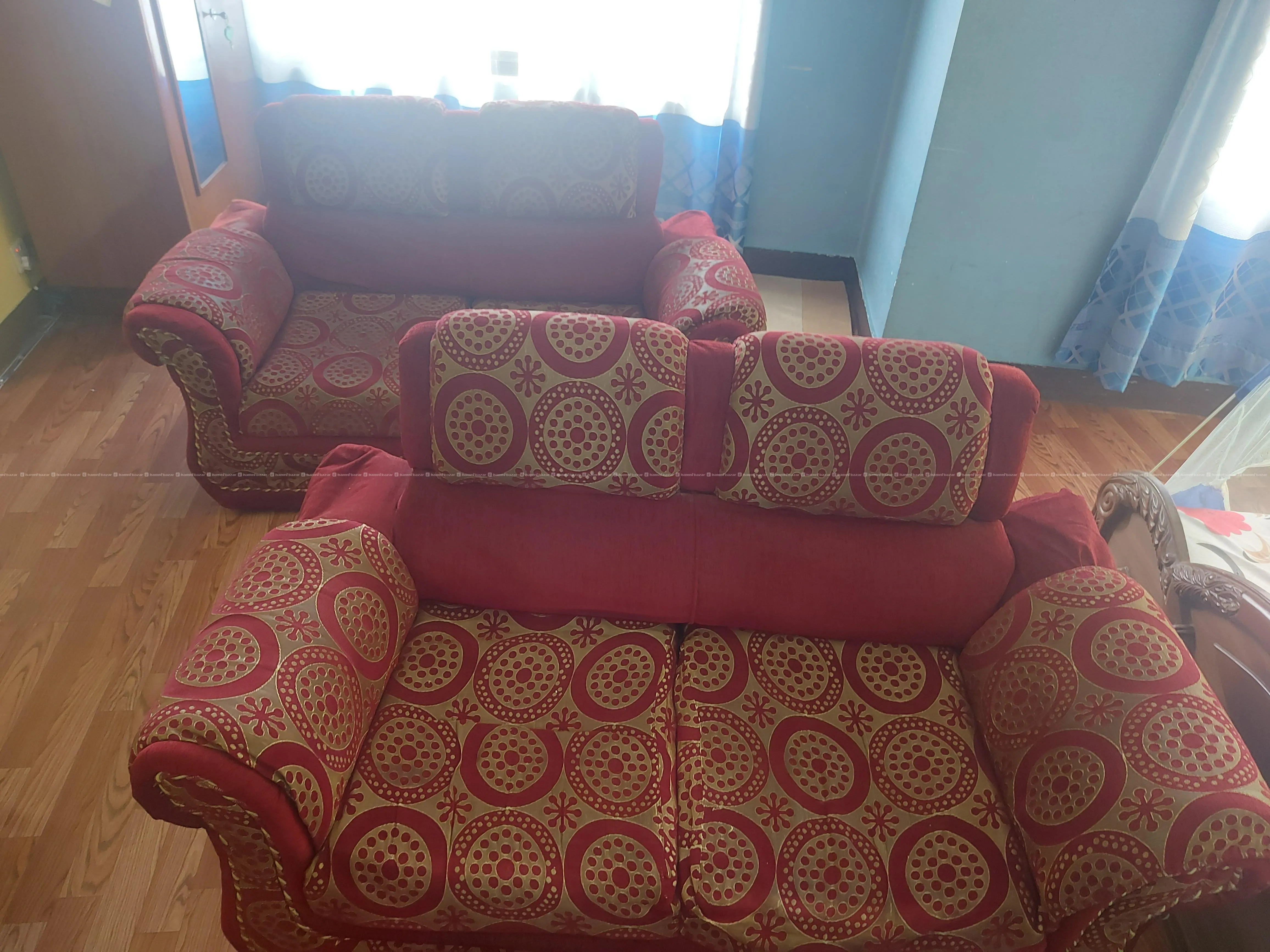 Sofa Set 5 seater (2 seat + 2 seat + 1 seat) 4