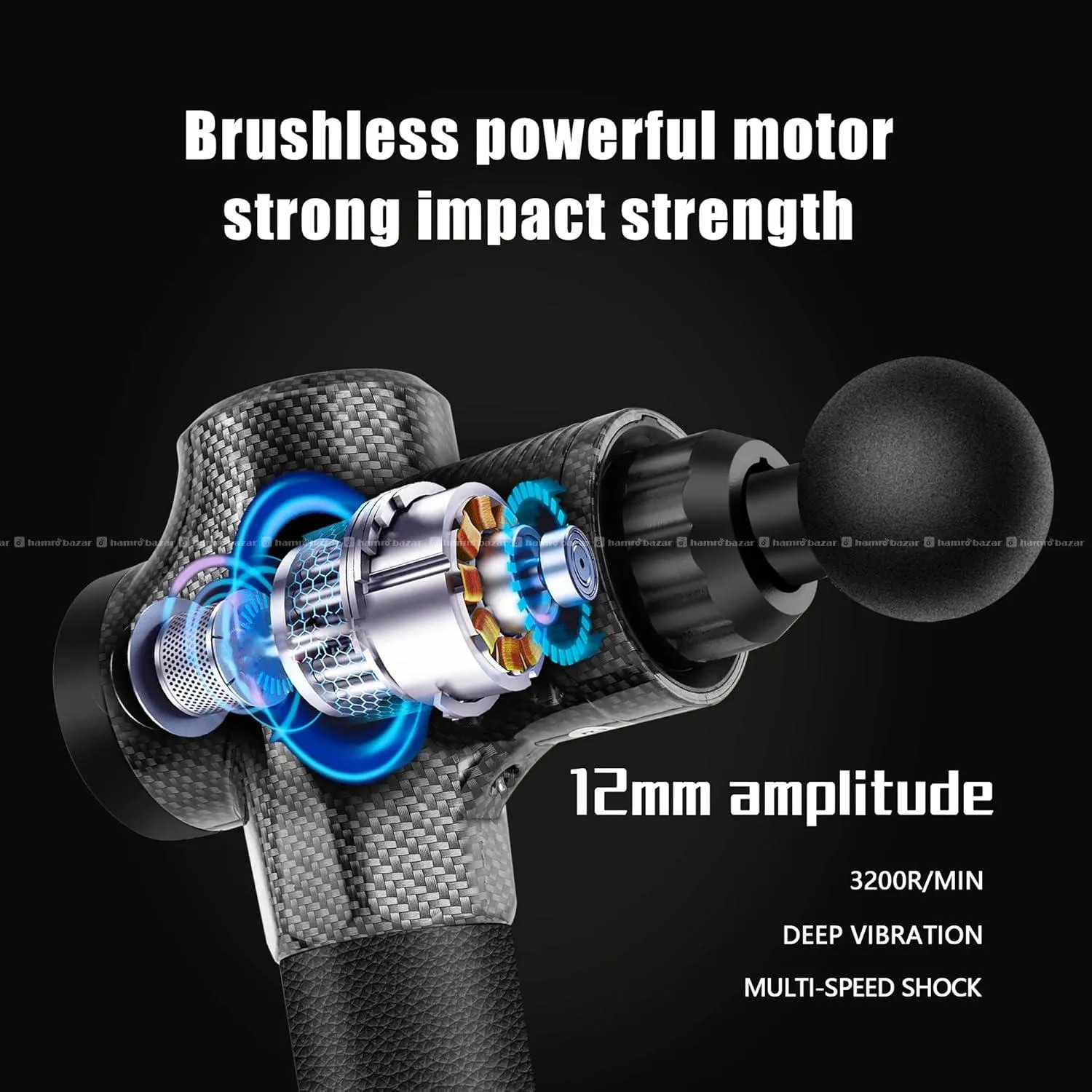 Cordless Percussion Massage Gun For Pain 4
