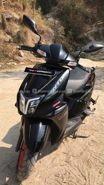 Tvs Ntorq scooter black Xp 161lot