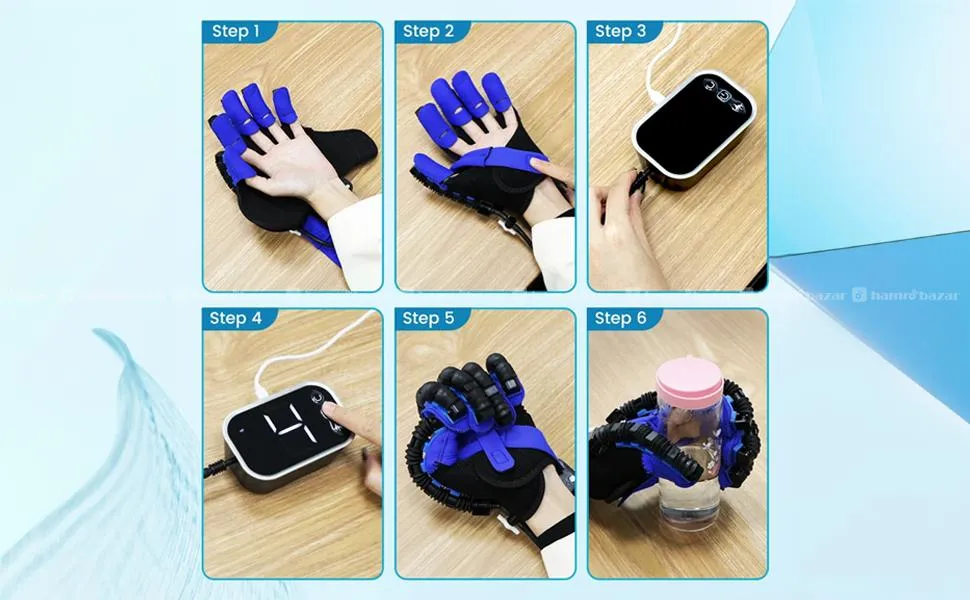 Hand Rehabilitation Glove Stroke Therapy 2