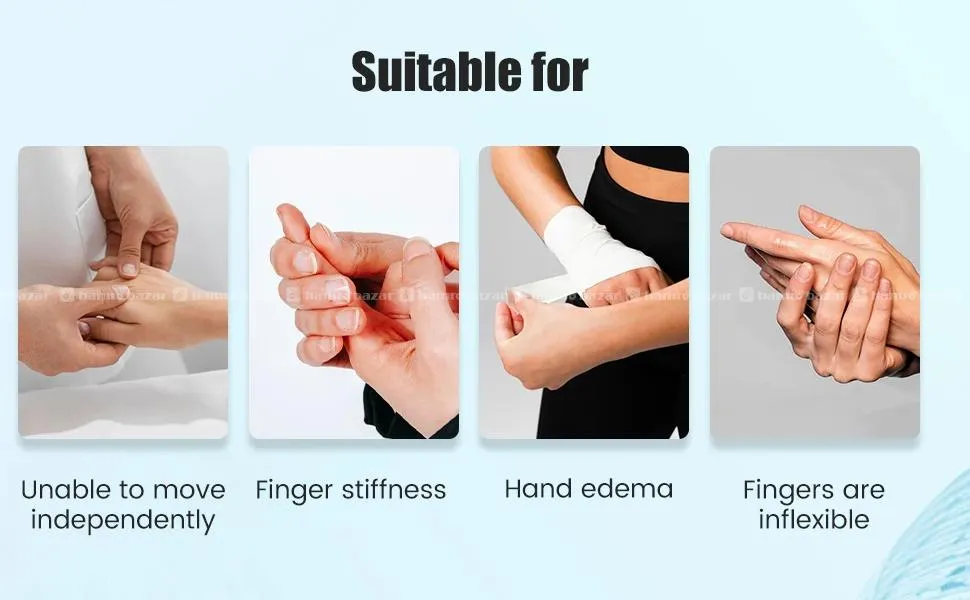 Hand Rehabilitation Glove Stroke Therapy 6