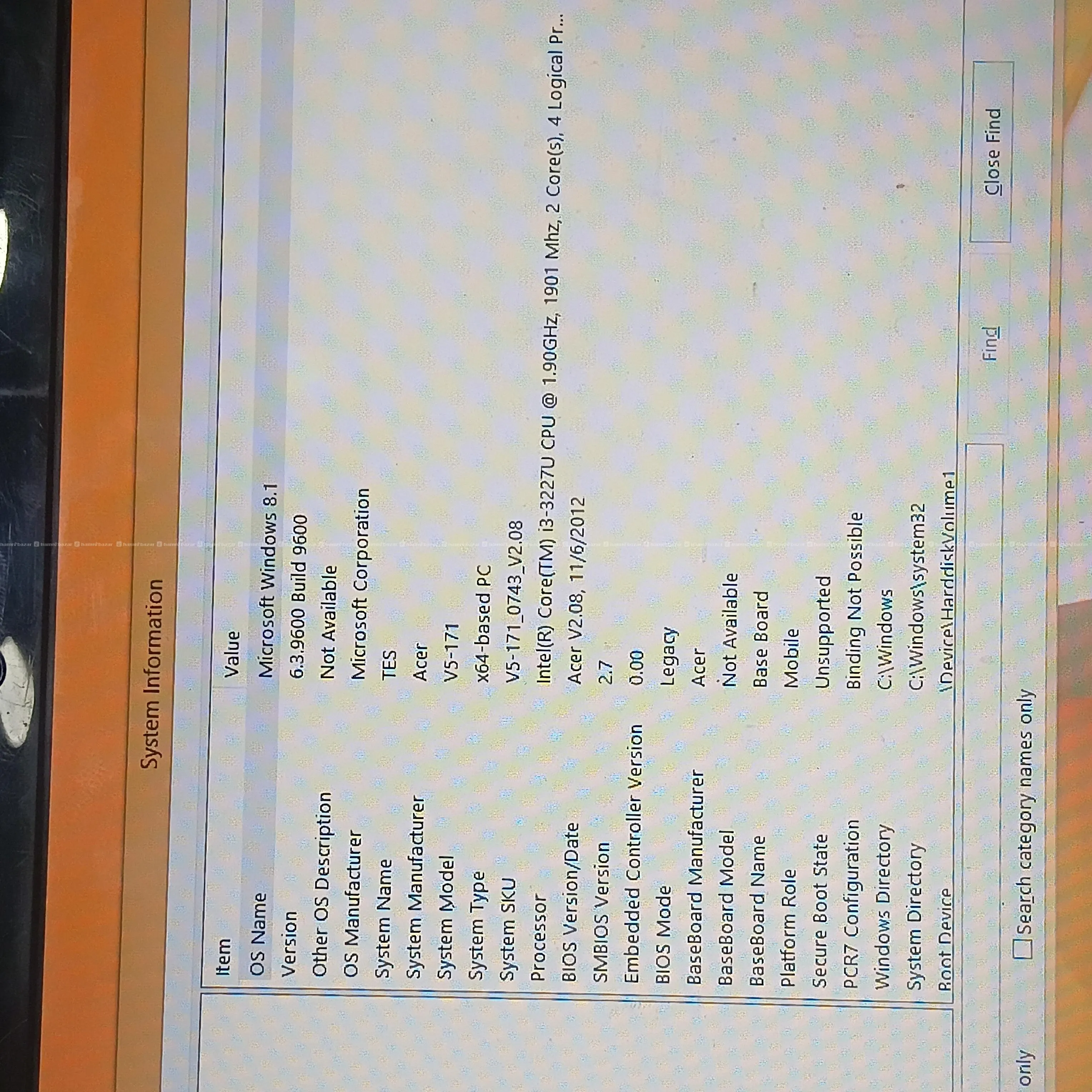 Acer v5-171 3
