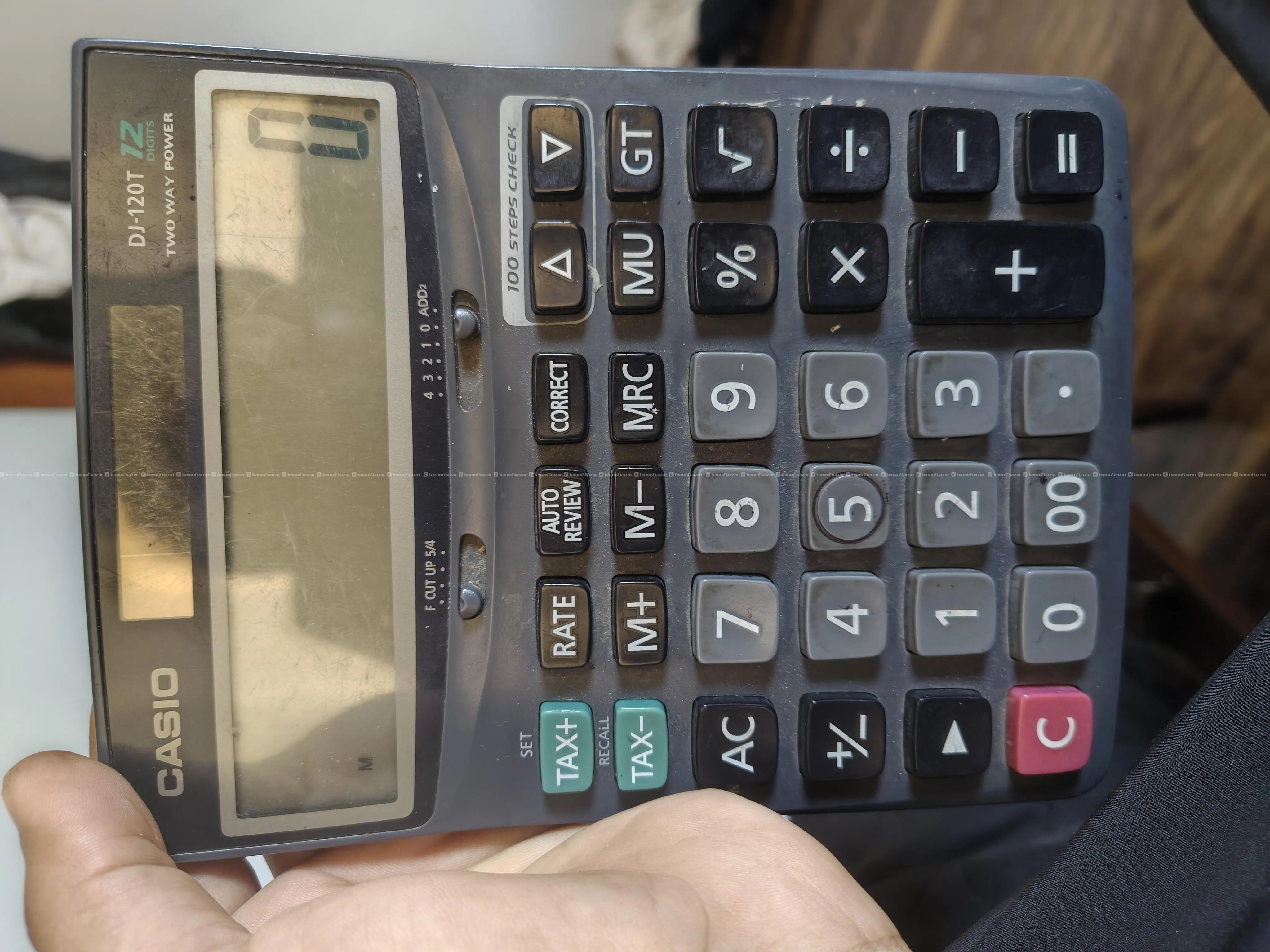 Casio Dj-120T Calculator