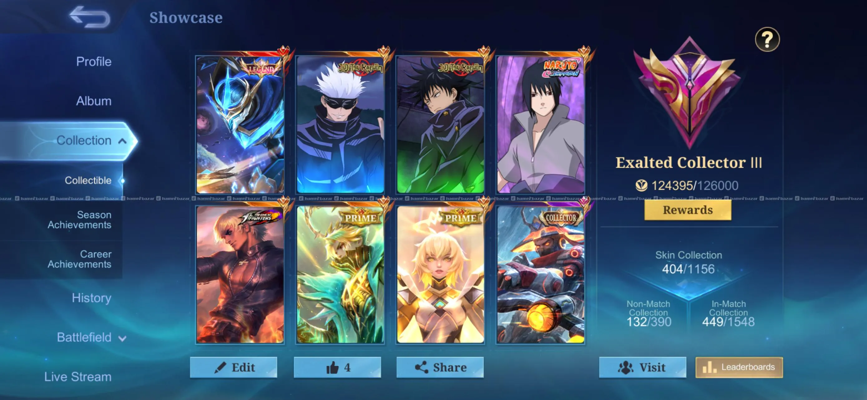 MLBB ID ON SELL URGENT 18 k ( negotiable)