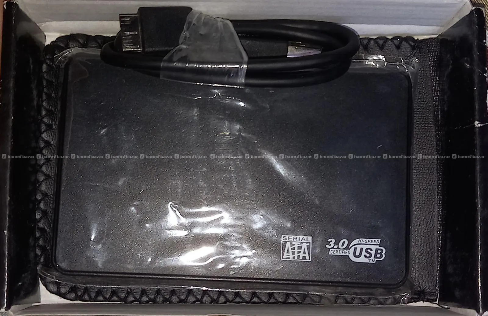 1 TB External HDD with USB 3.0 Case, Cable & Box 2