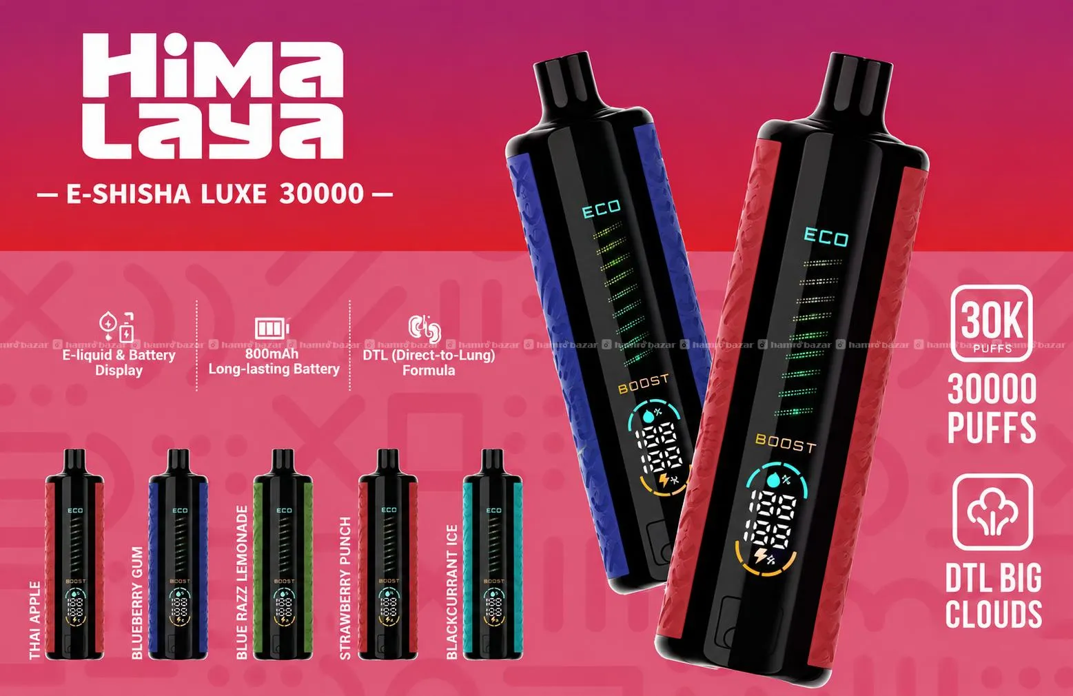 Himalayan E-Shisha Luxe 30000