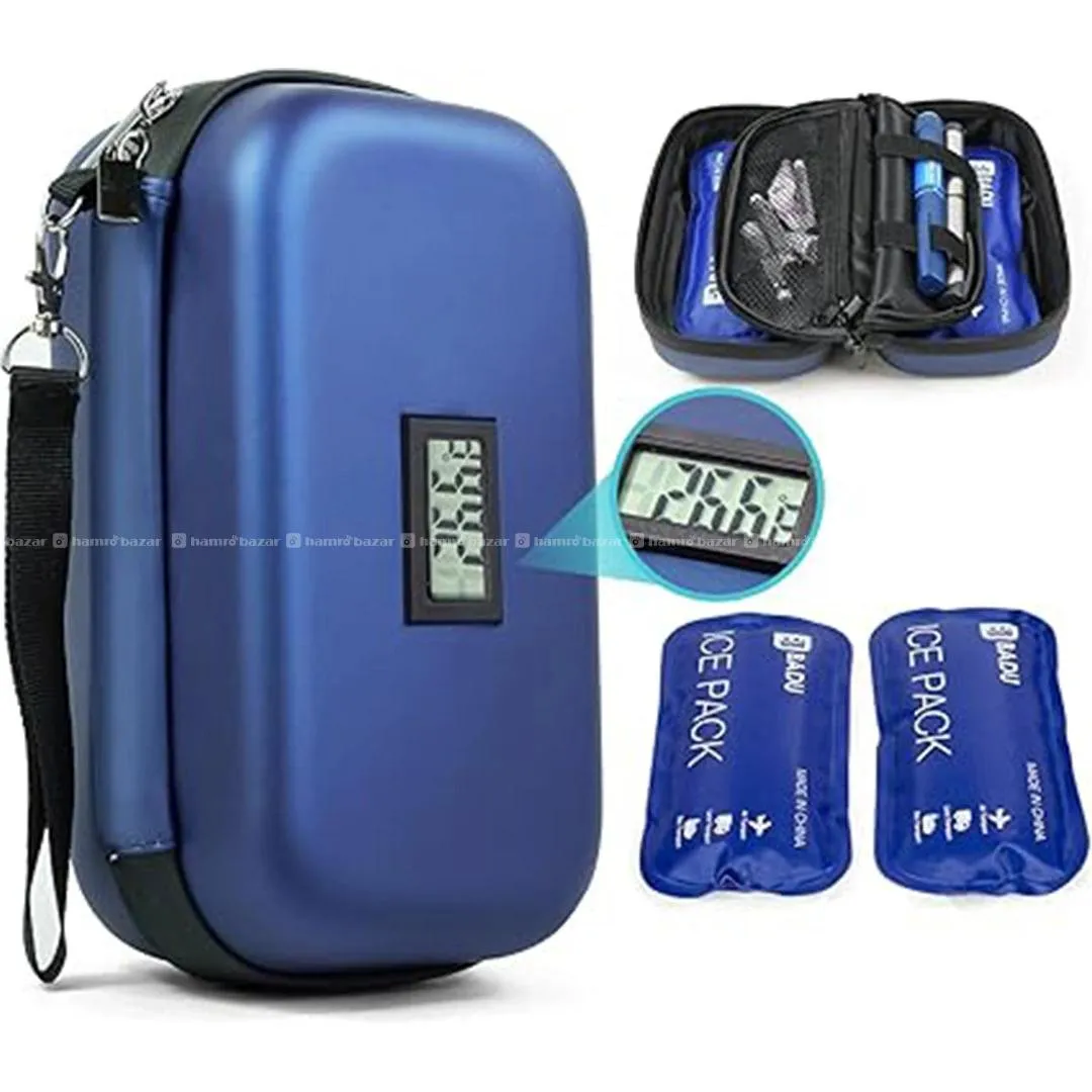 Portable Insulated Medical Insulin Cooler bag
