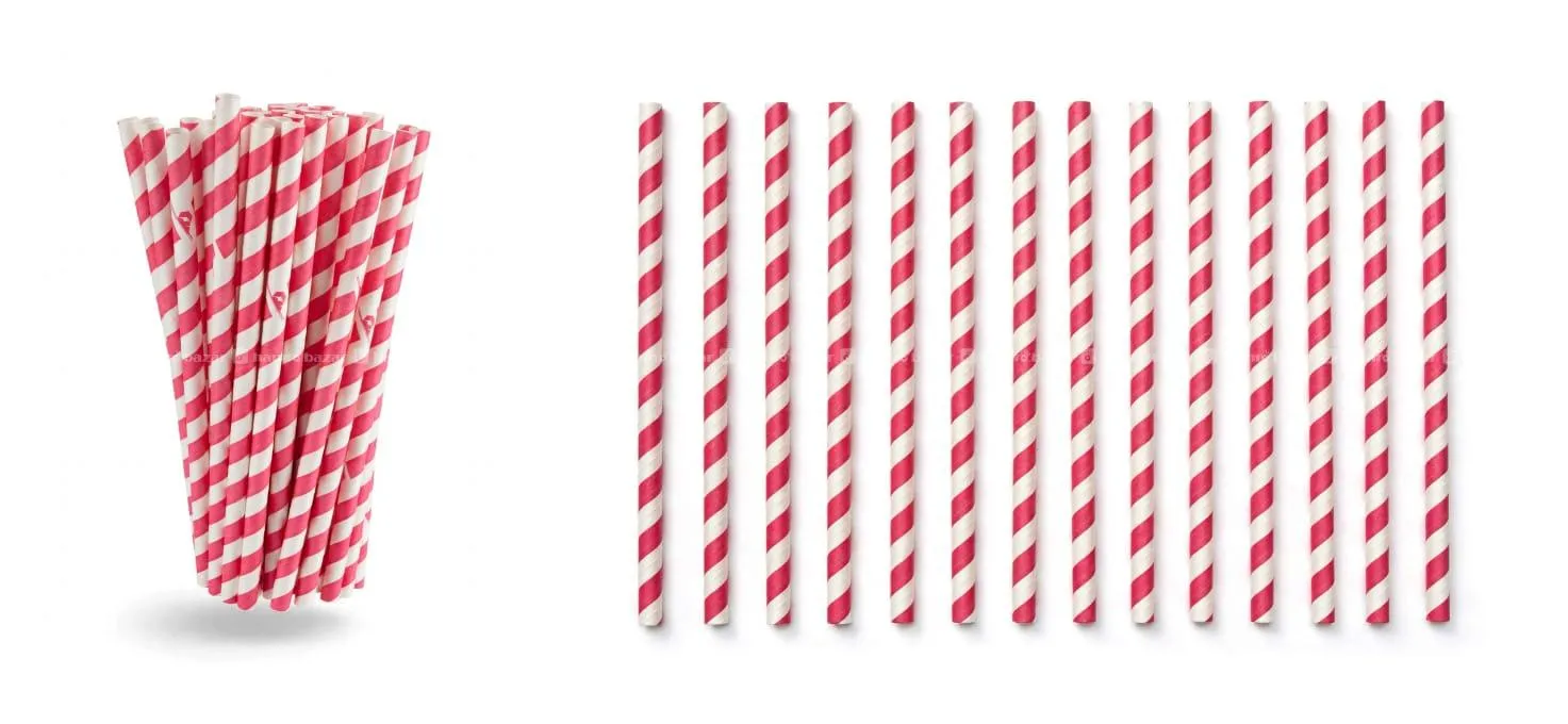 DISPOSABLE PAPER STRAW 8 MM | ECO-FRIENDLY 2