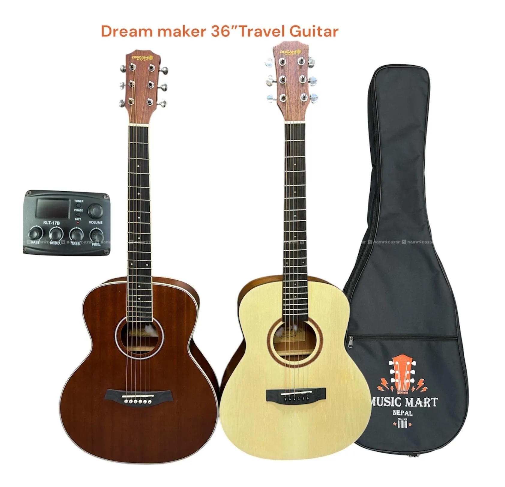 Dream Maker 36" Travel Tuner Guitar