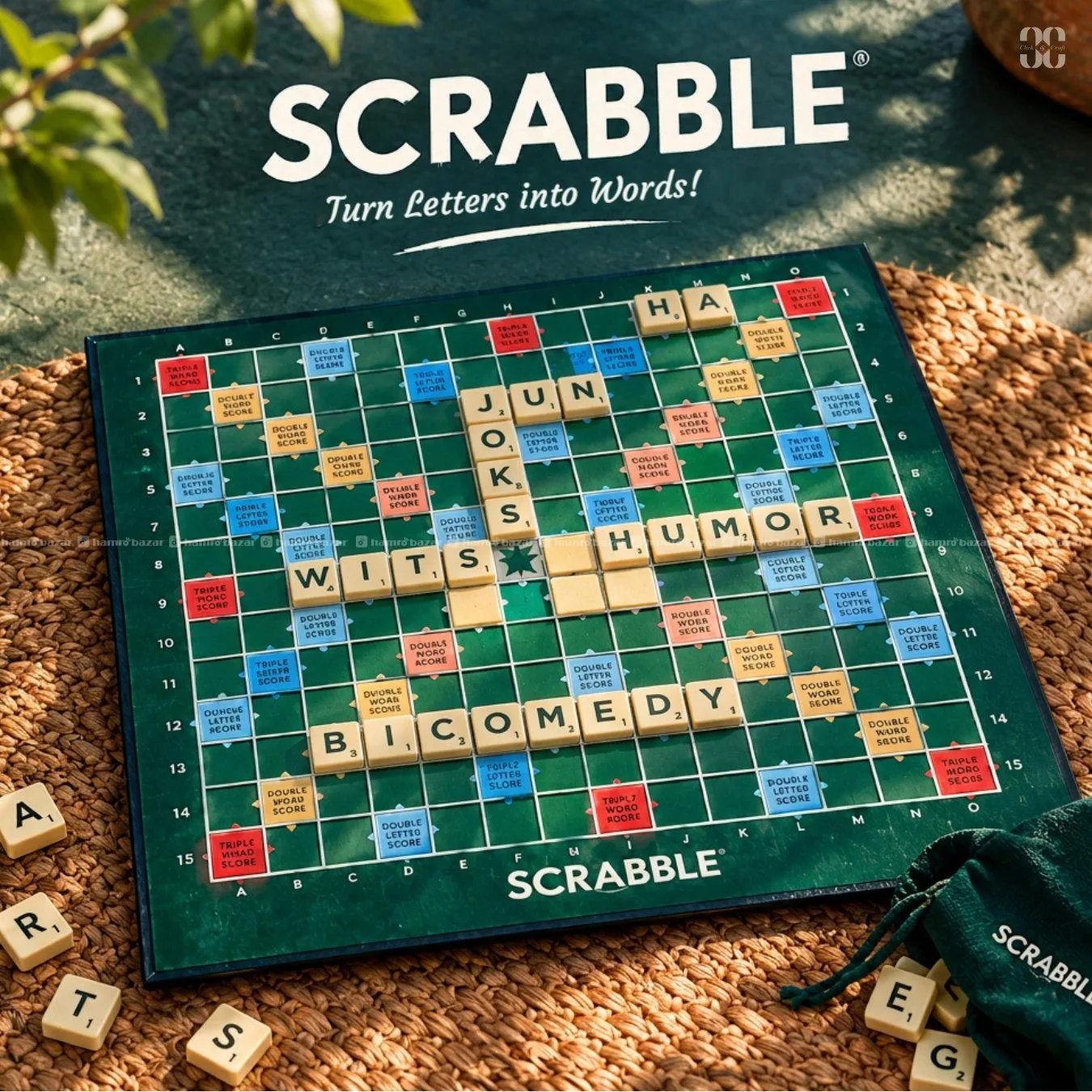SCRABBLE – Turn Letters into Words!