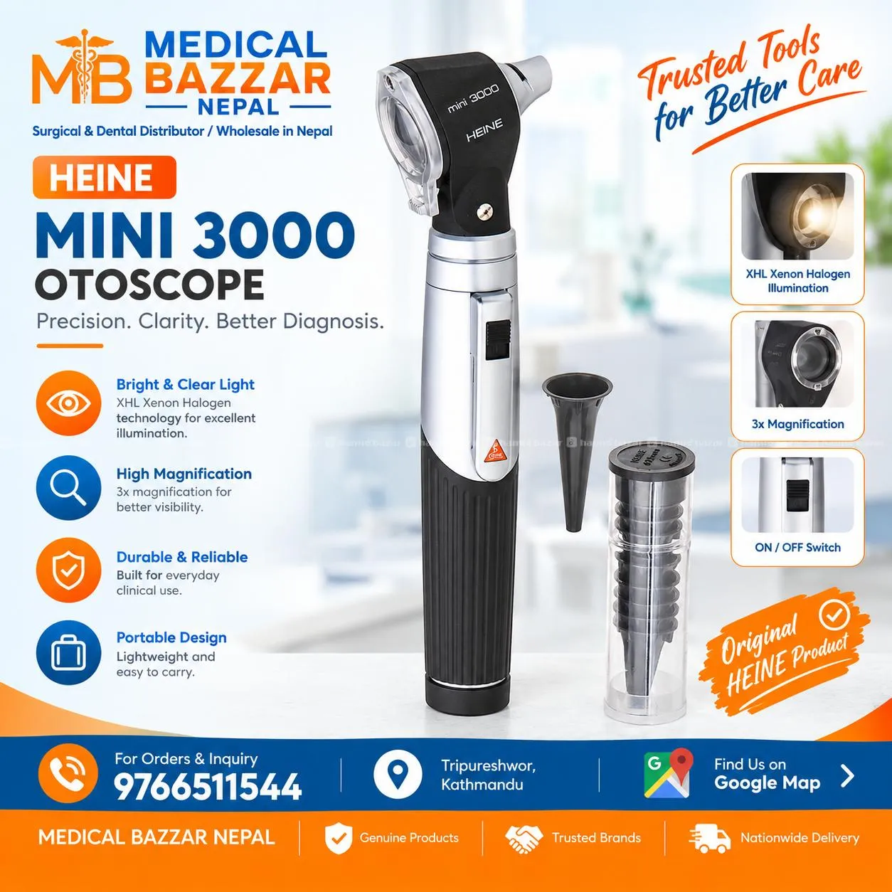 Heine Mini 3000 Otoscope