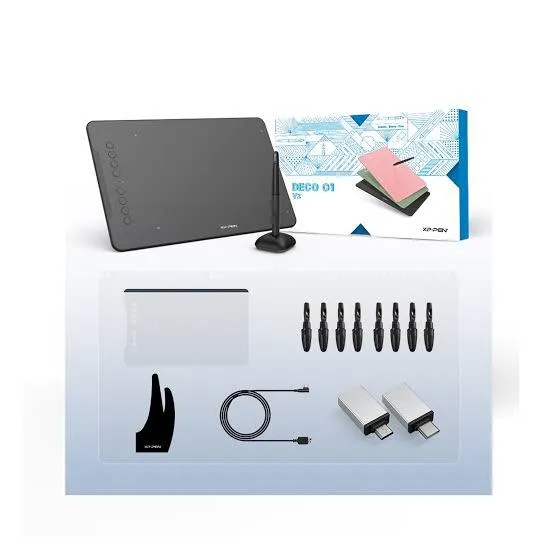 XP-PEN Deco 01 V3 Graphics Drawing Tablet | New 3
