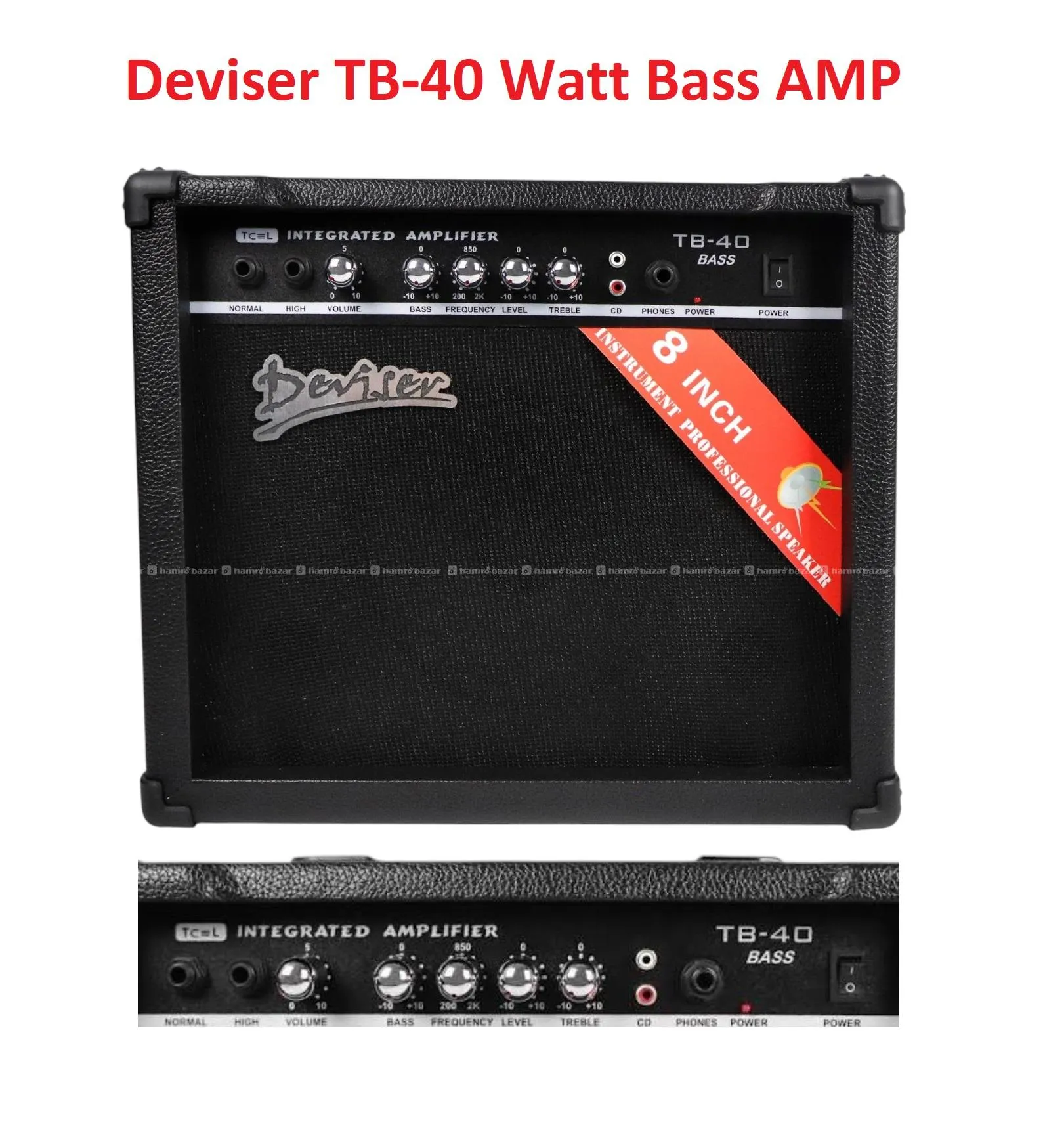 Deviser TB-30 Bass Amplifier (30 Watts)