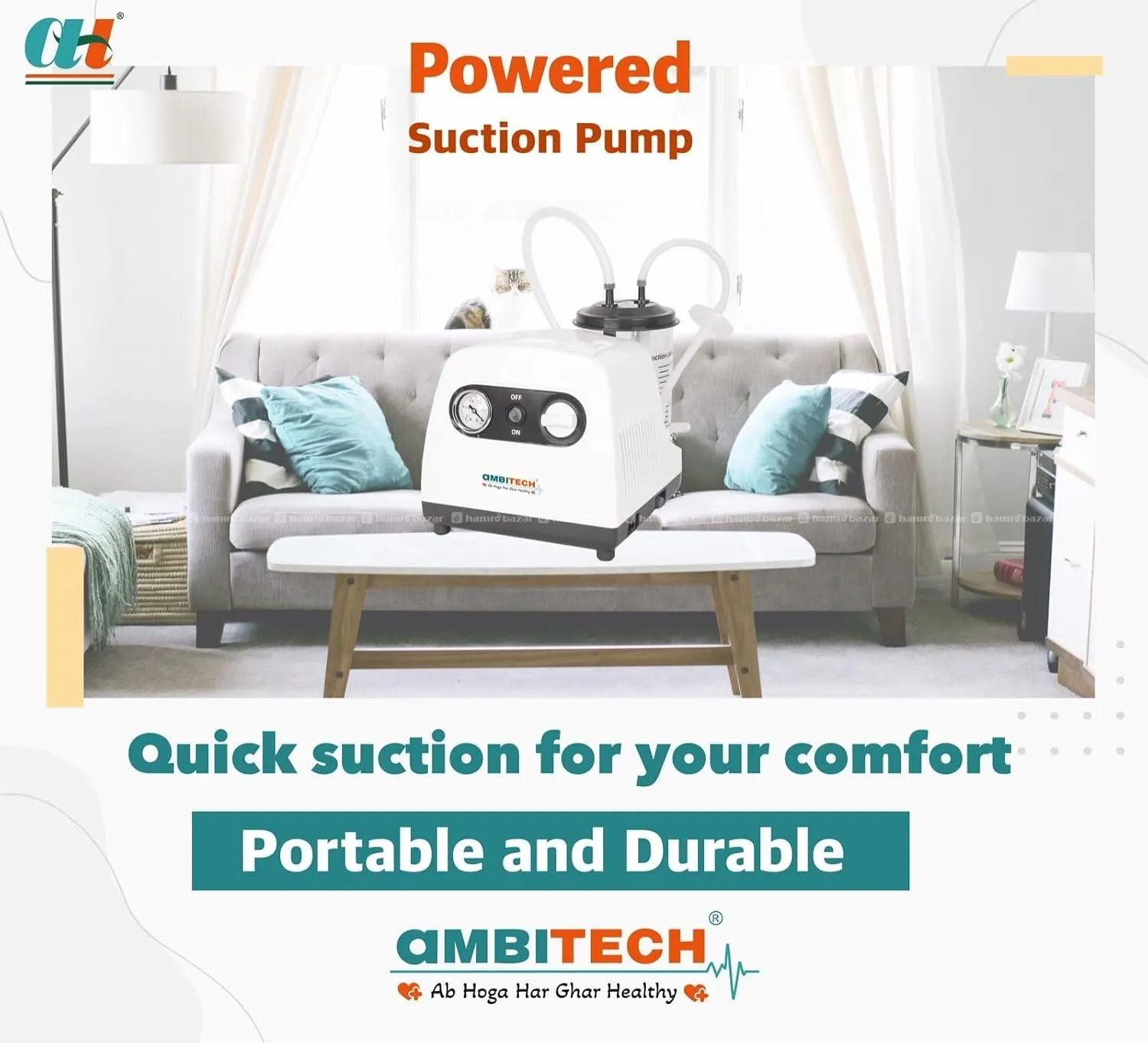 Electric Suction Machine AmbiTech Indian 2