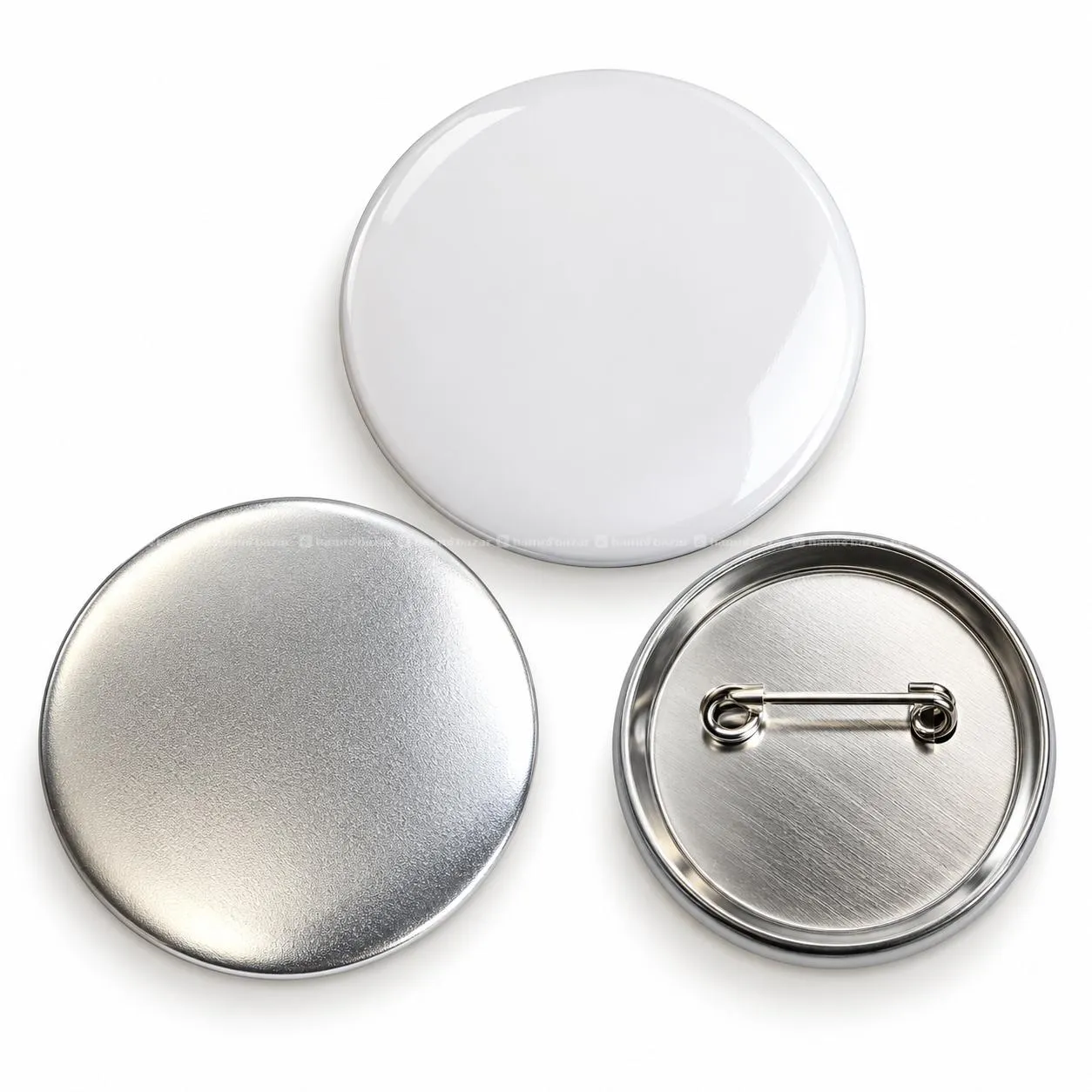 44mm Button Badge Round Shaped