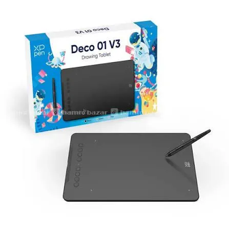 XP-PEN Deco 01 V3 Graphics Drawing Tablet | New