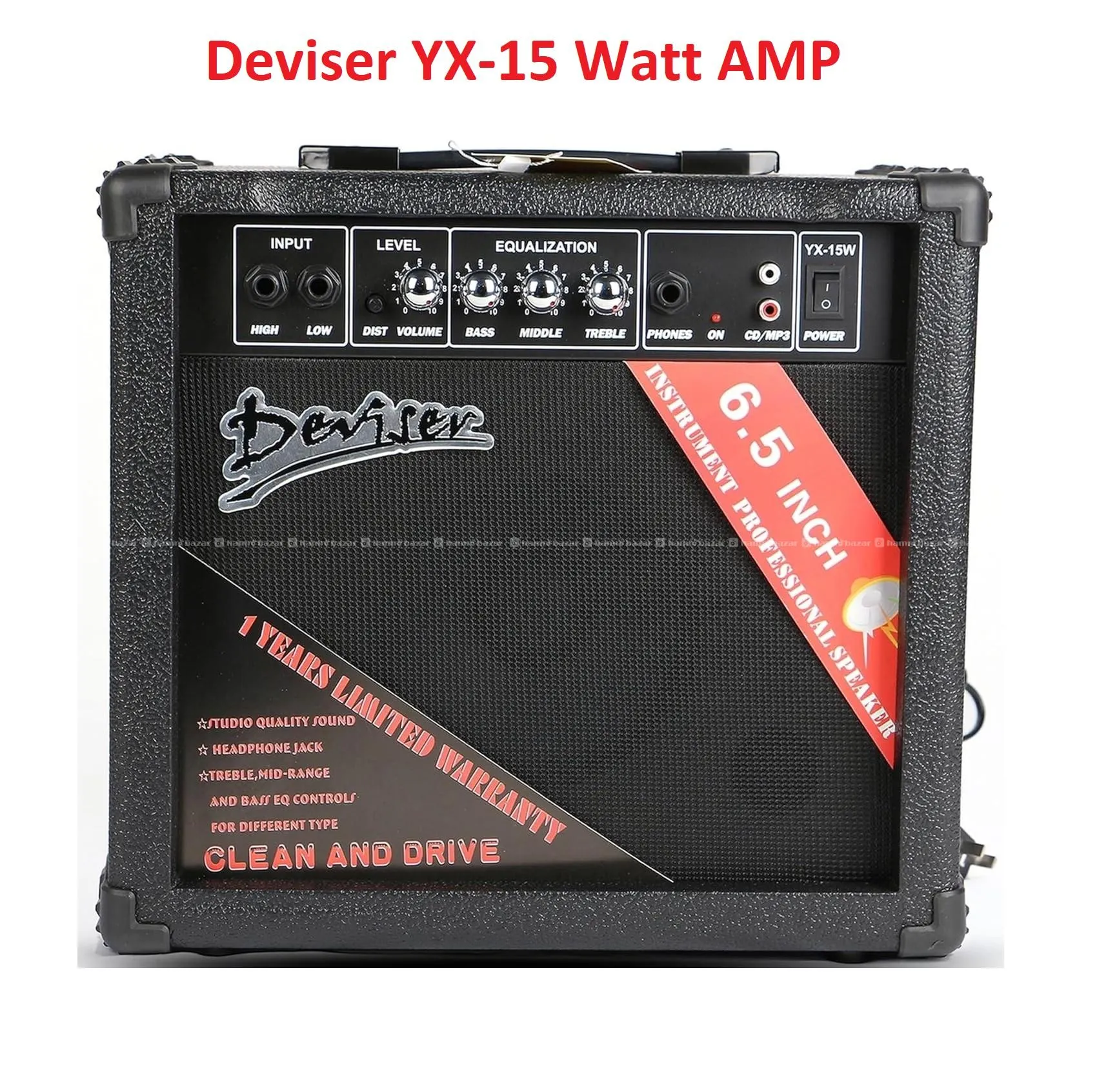 Deviser YX-15 New 15 Watt Guitar Amplifier