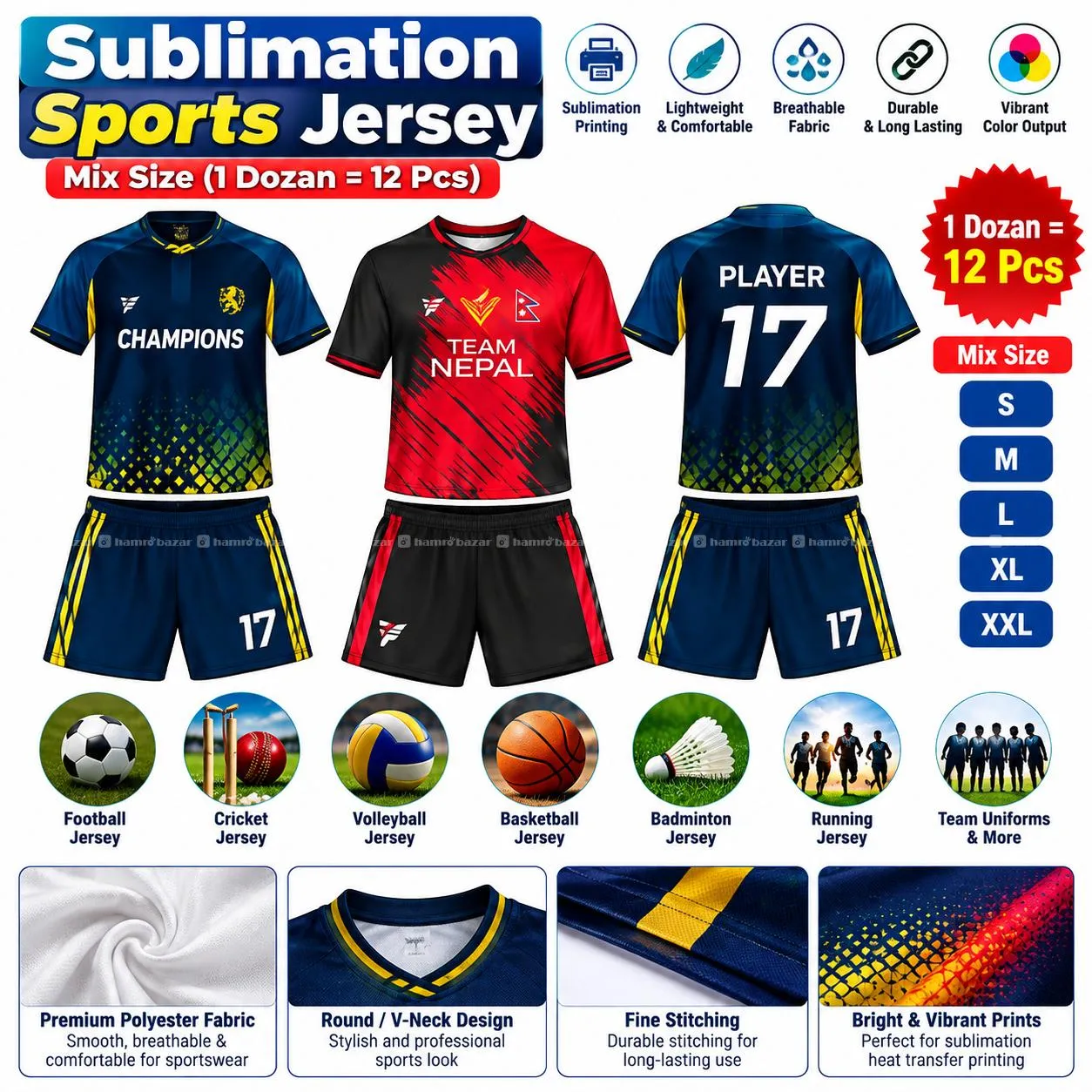 Sublimation Sports Jersey