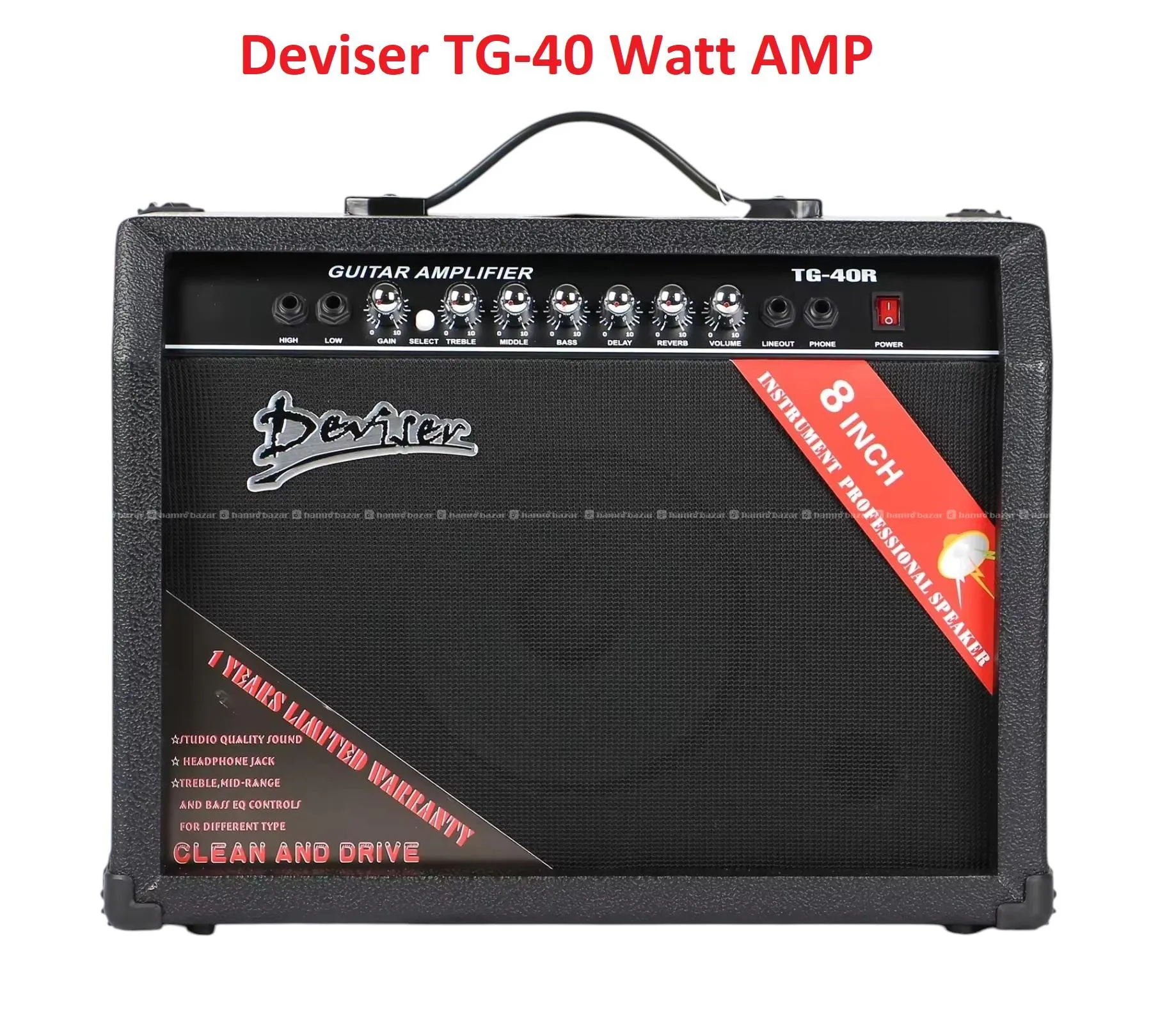 Deviser TG-40R Guitar Amplifier (40watt)
