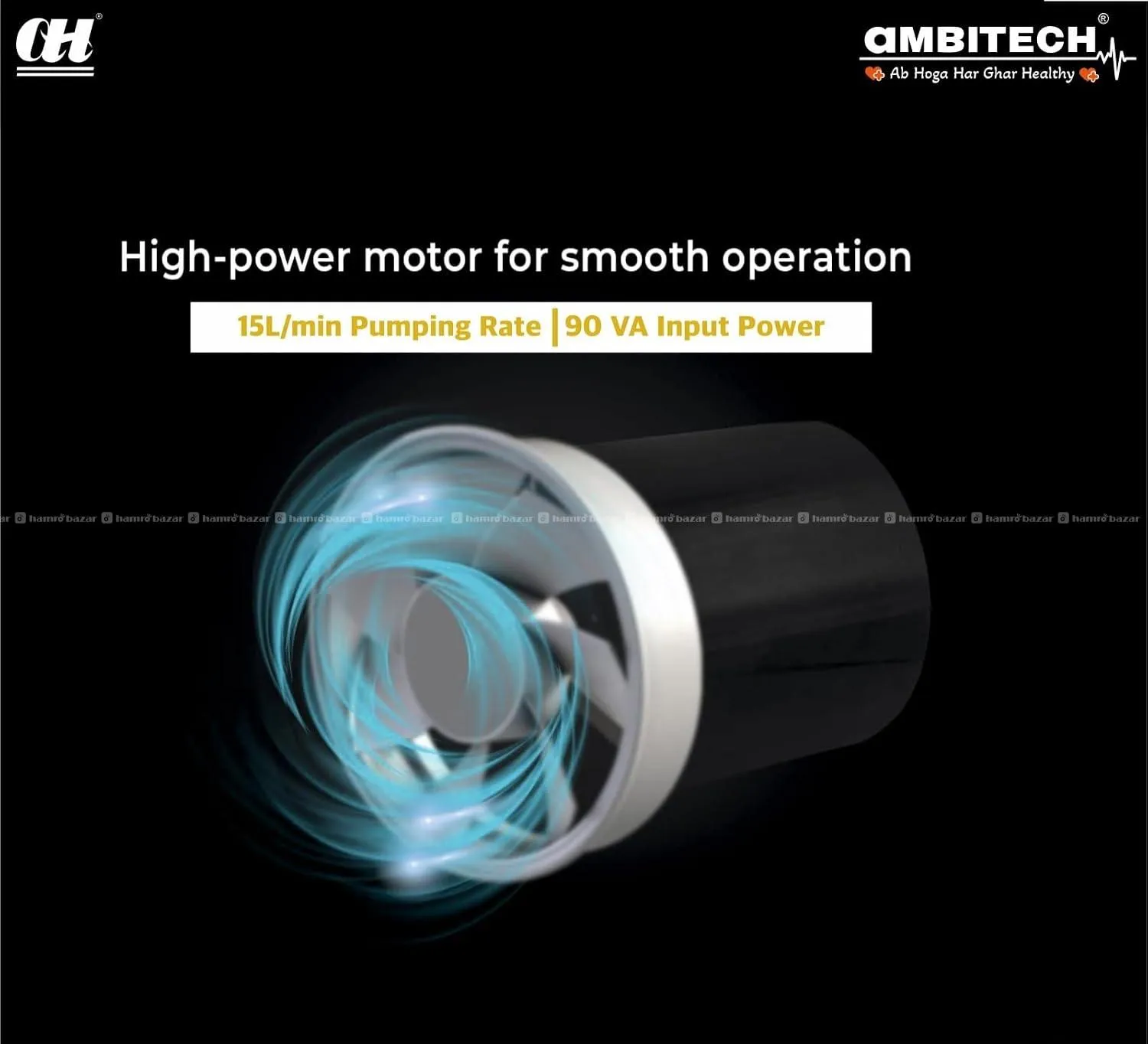 Electric Suction Machine AmbiTech Indian 3