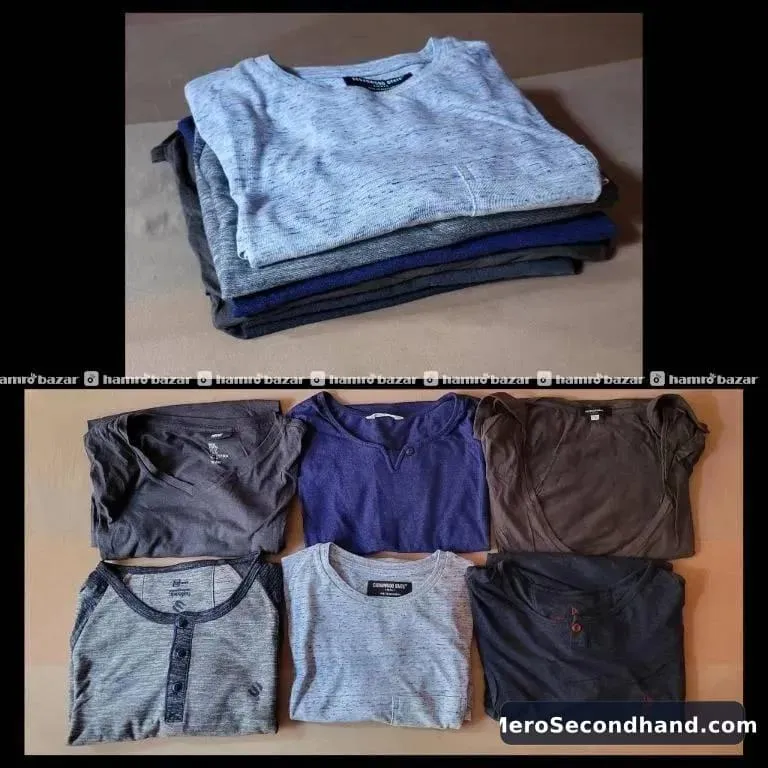 6 random t-shirts/ tops for bundle sale
