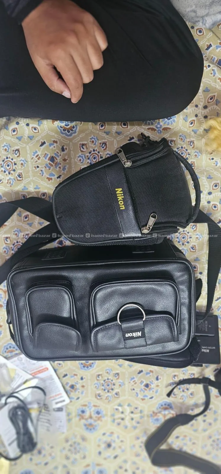 Nikon D3100 with 3 lenses, polarizer, 2 bags 8