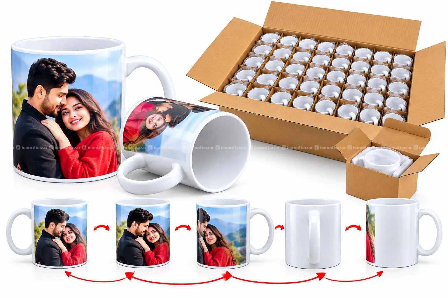 Sublimation Mug AAA Grade Quality White 3