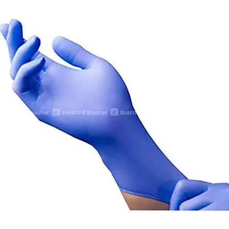 Blue Nitrile Gloves 100 Pieces – Disposable Gloves 2