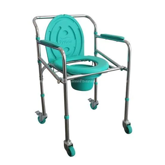 Tynor Commode Chair with Wheels