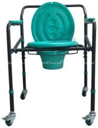Tynor Commode Chair with Wheels 2