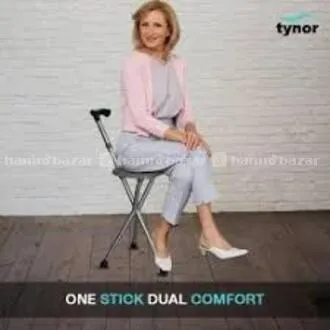 Tynor Walking Stick with Seat 2