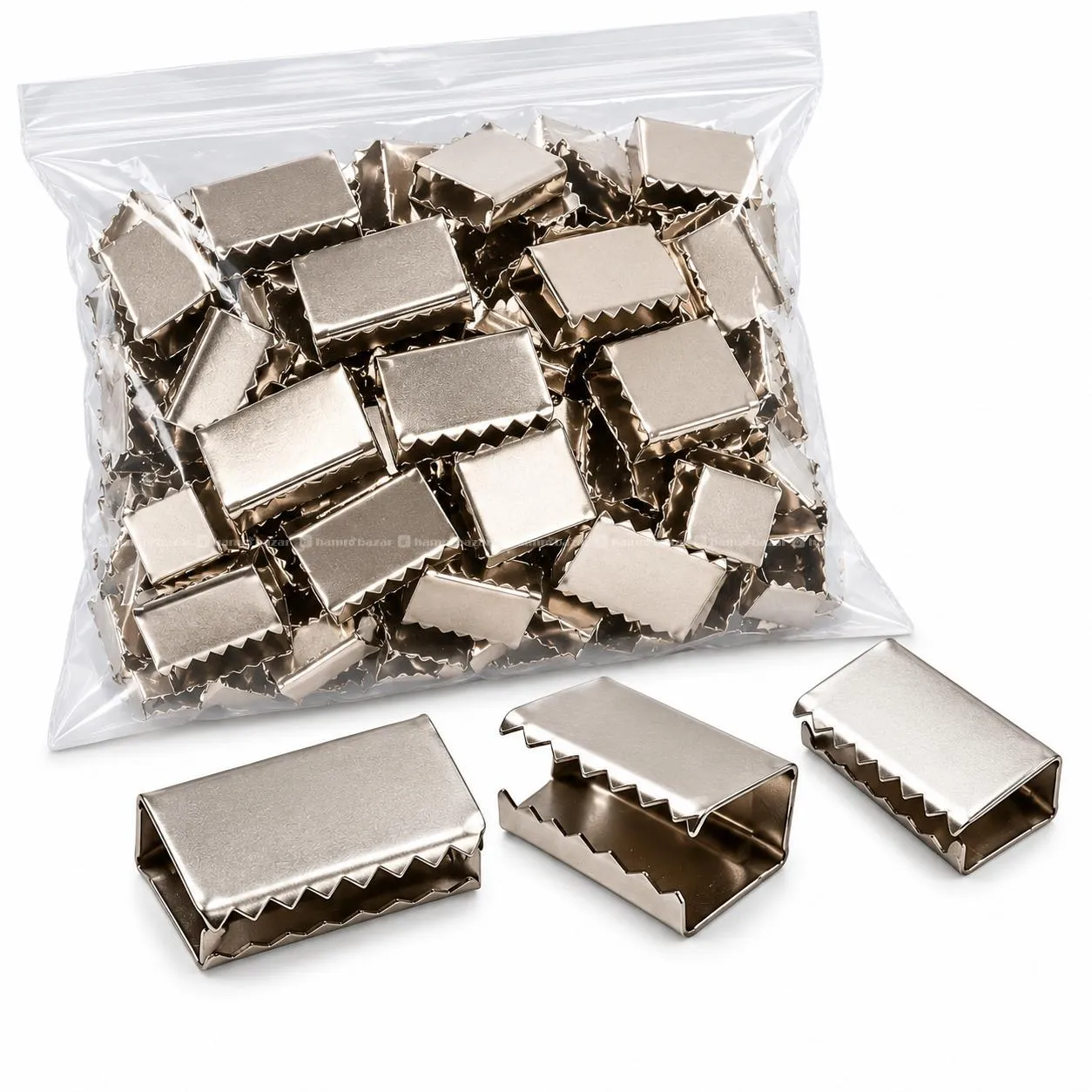 25mm Metal Clip for Lanyard ID Card 200 Piece Pkt 2