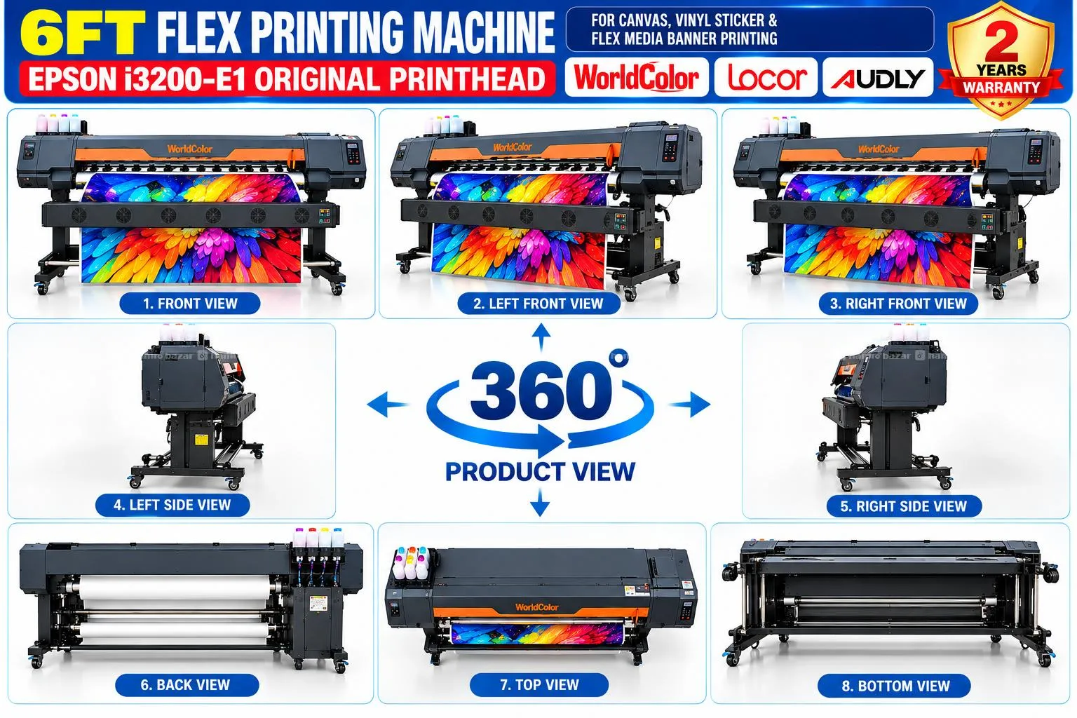 Flex Machine Epson i3200E1 Original Printhead 3