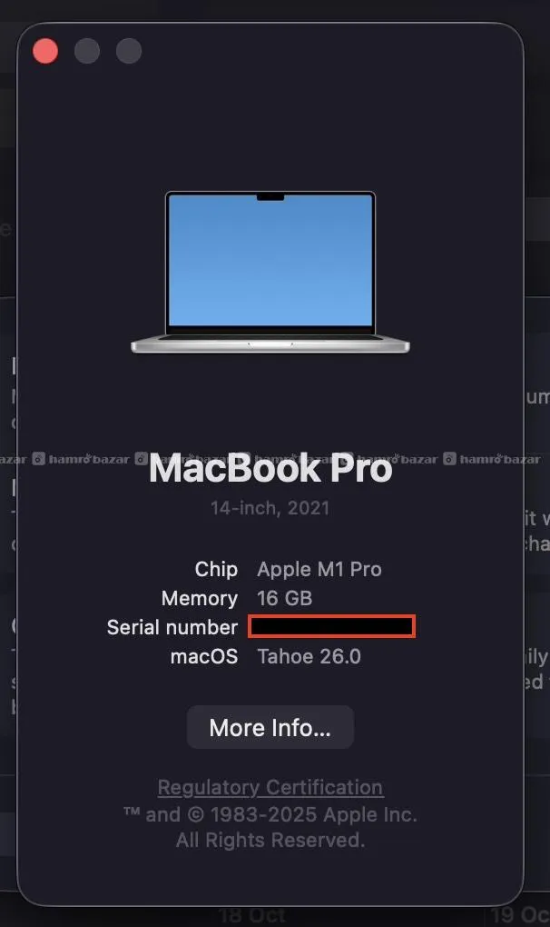 Apple MacBook Pro M1 Pro 16GB RAM 512GB SSD Laptop 5