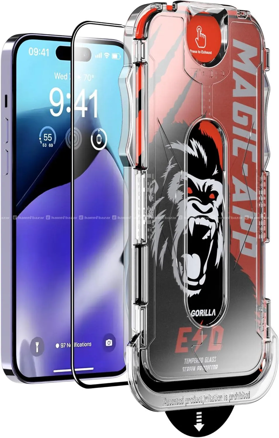 iphone 13 14 Plus Screen Protector Tempered Glass