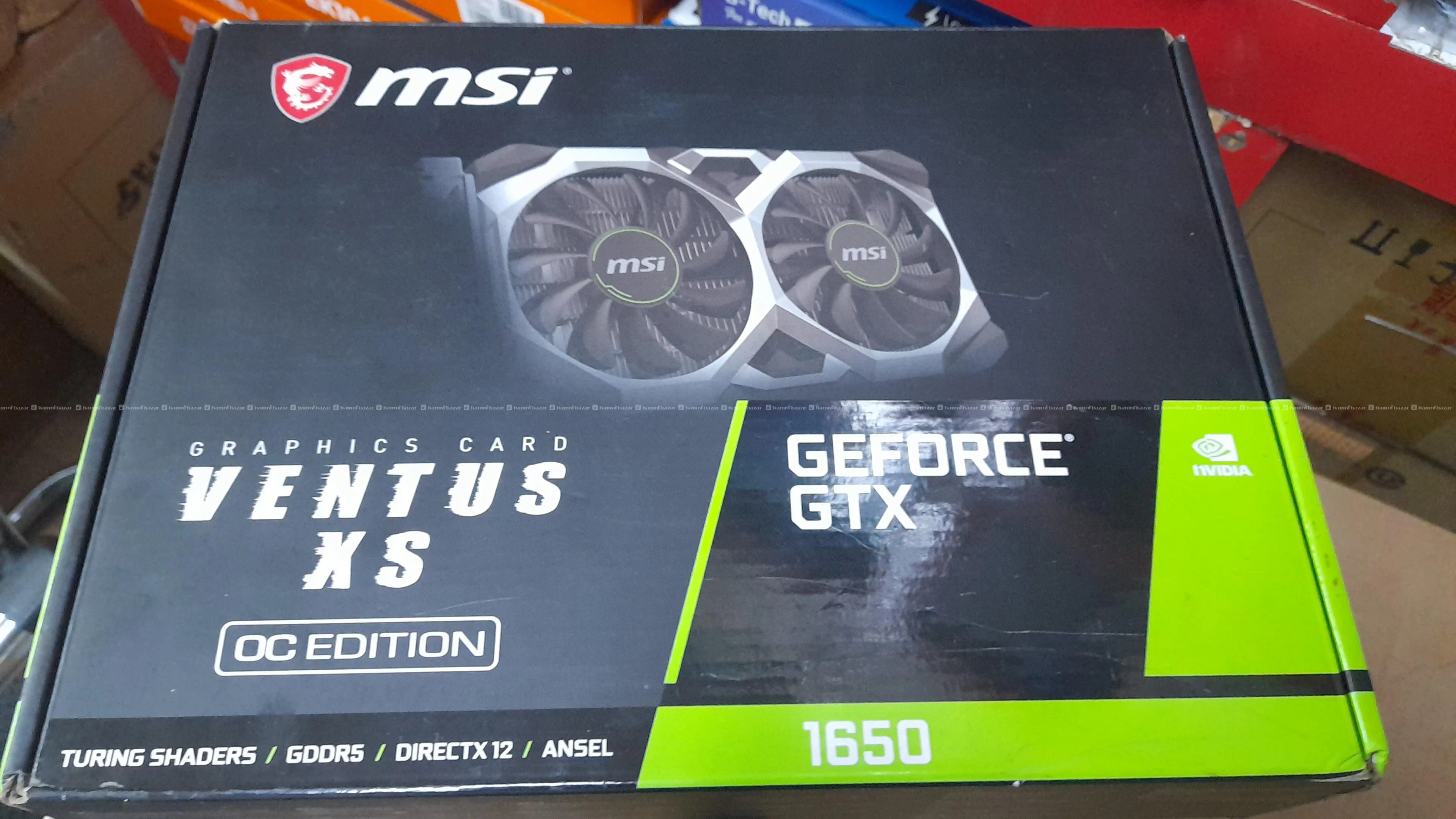 MSI GTX 1650 4GB Graphics Card Box Pack (Used)