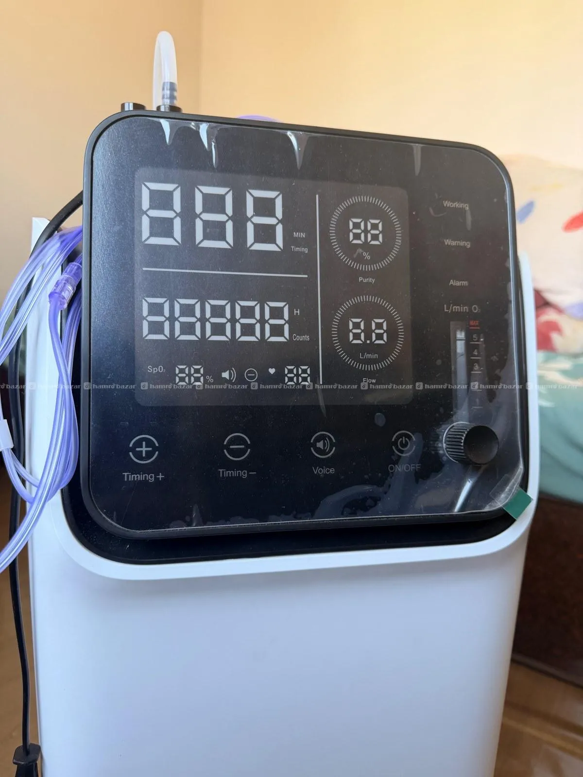 Oxygen Concentrator 5L (ZY-5AW) - 3 Months Used