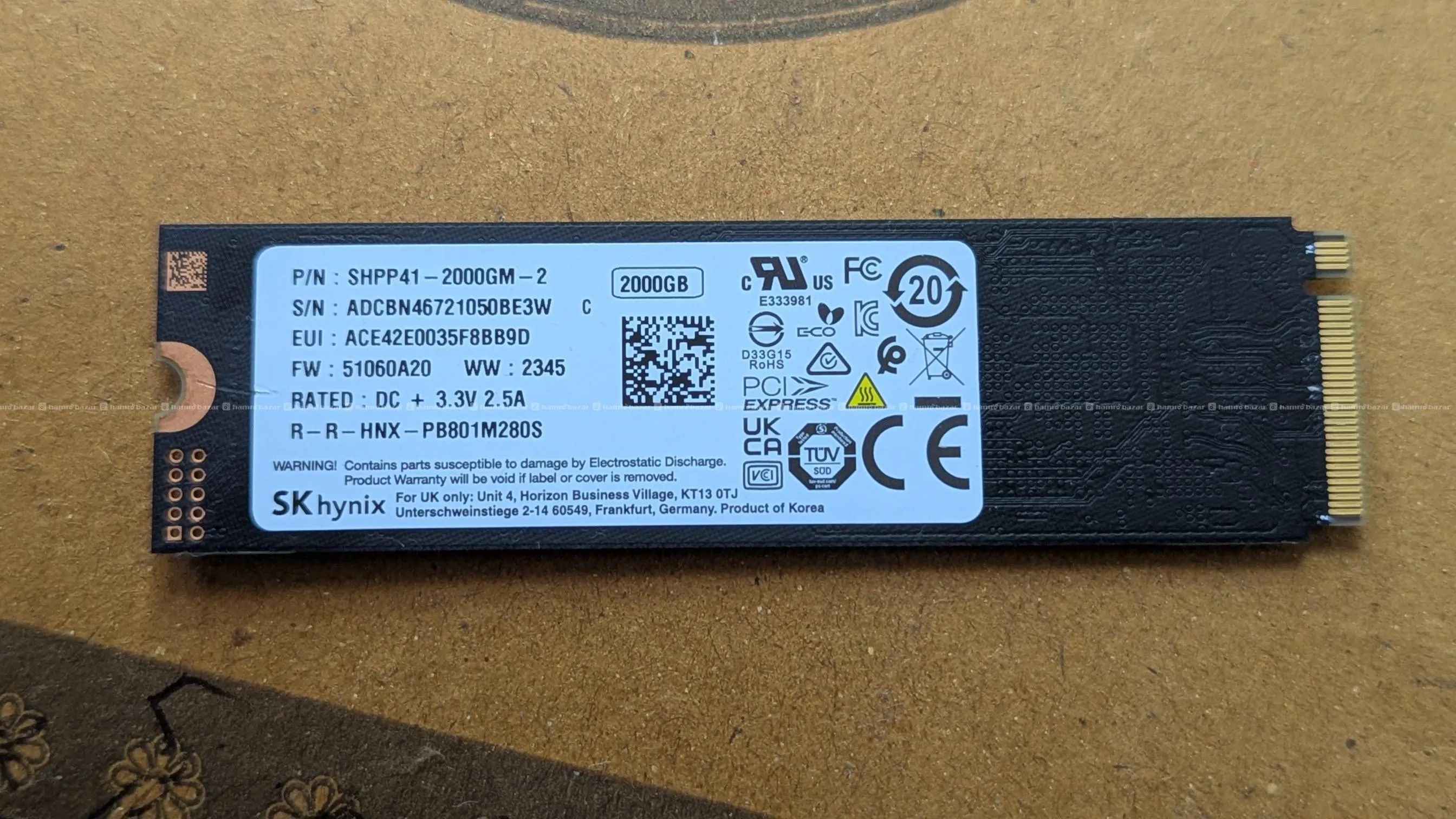 SK hynix Platinmu 2TB Gen4 SSD 3