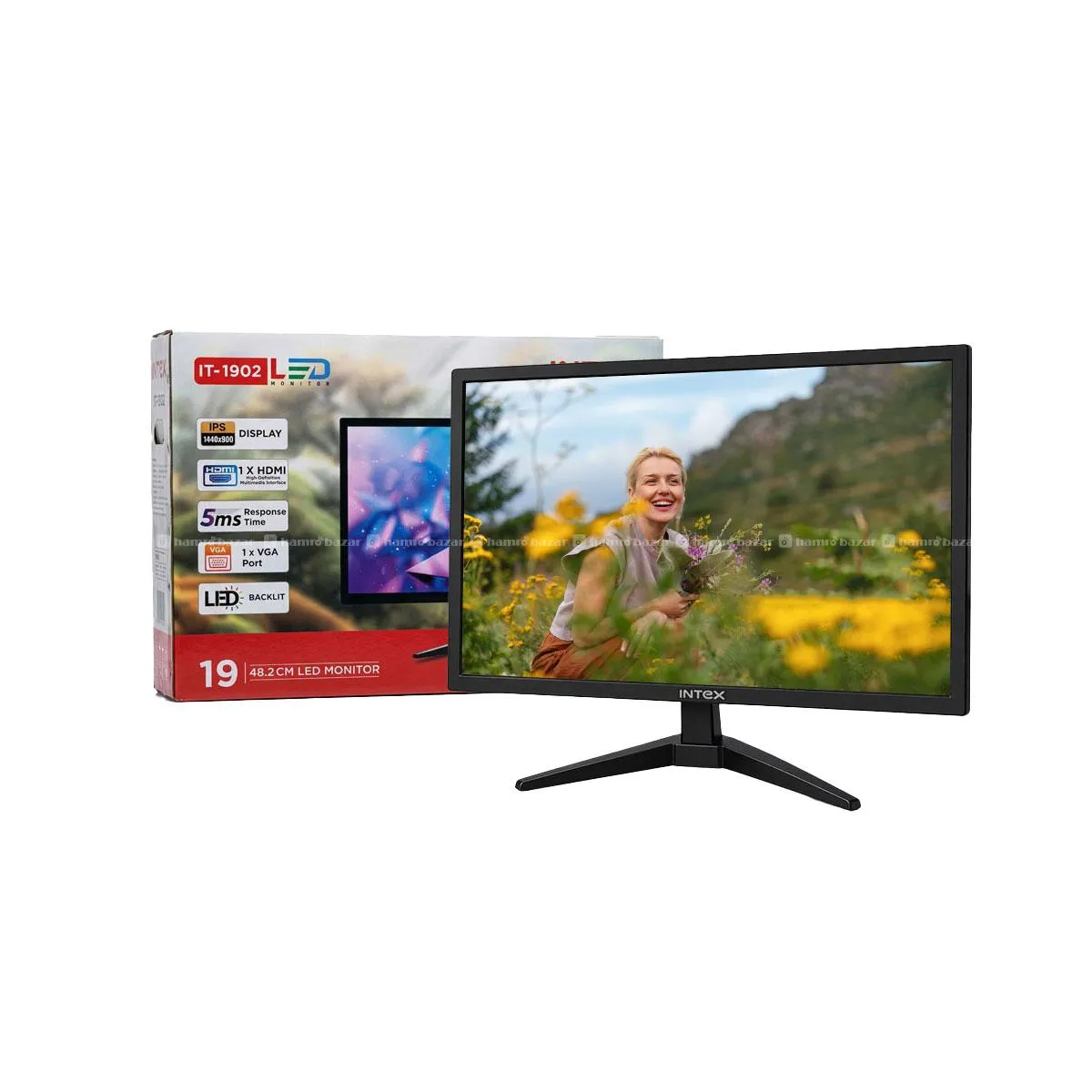 Intex IT-1902 19-Inch LED Monitor
