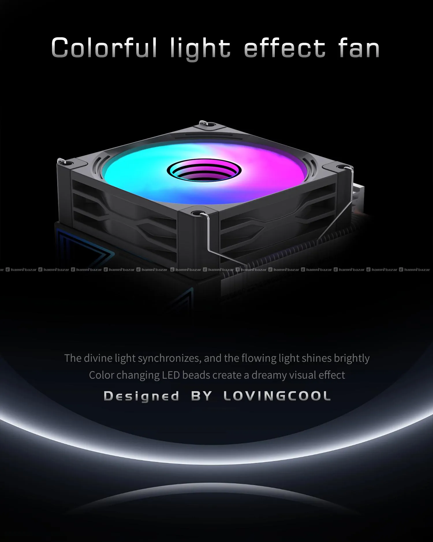 Loving Cool LC-V90 RGB Air Cooler for Intel & AMD 2