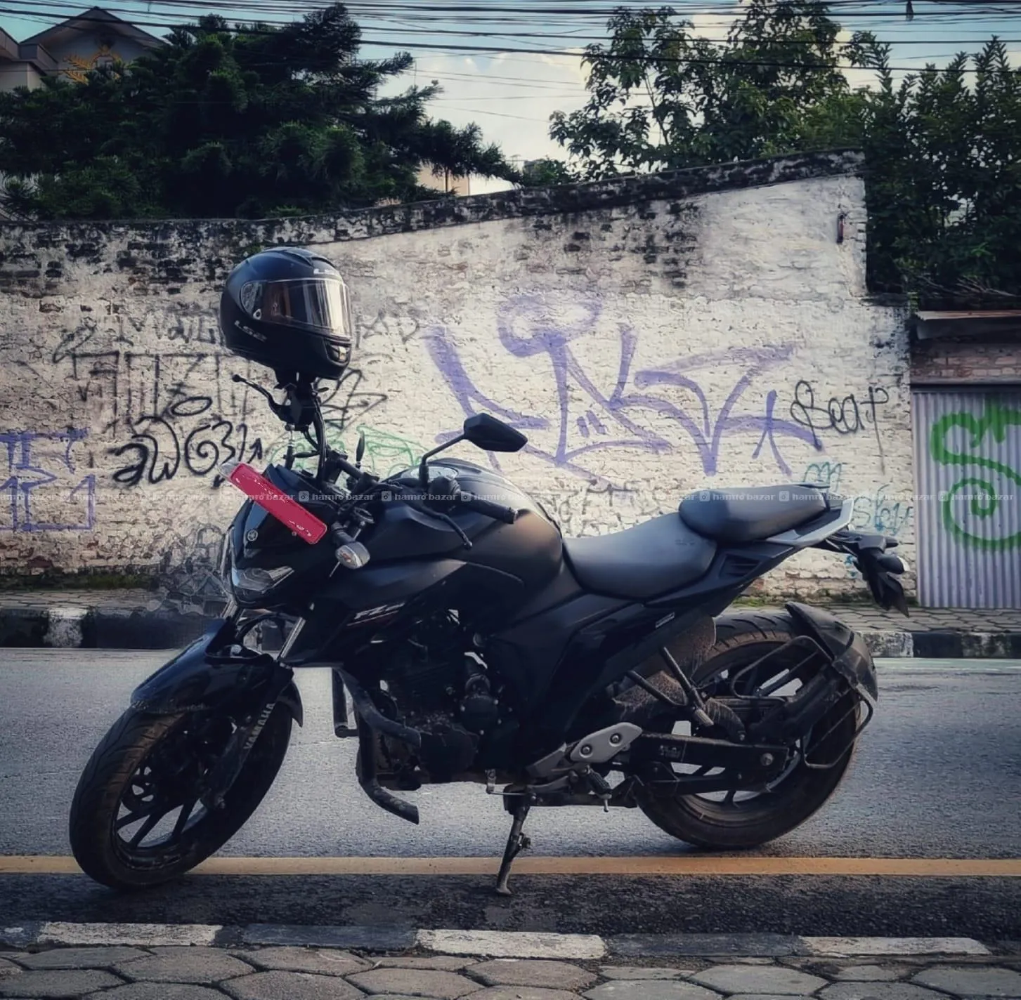Yamaha Fz25 (Dual channel ABS) Colour: Matte Black