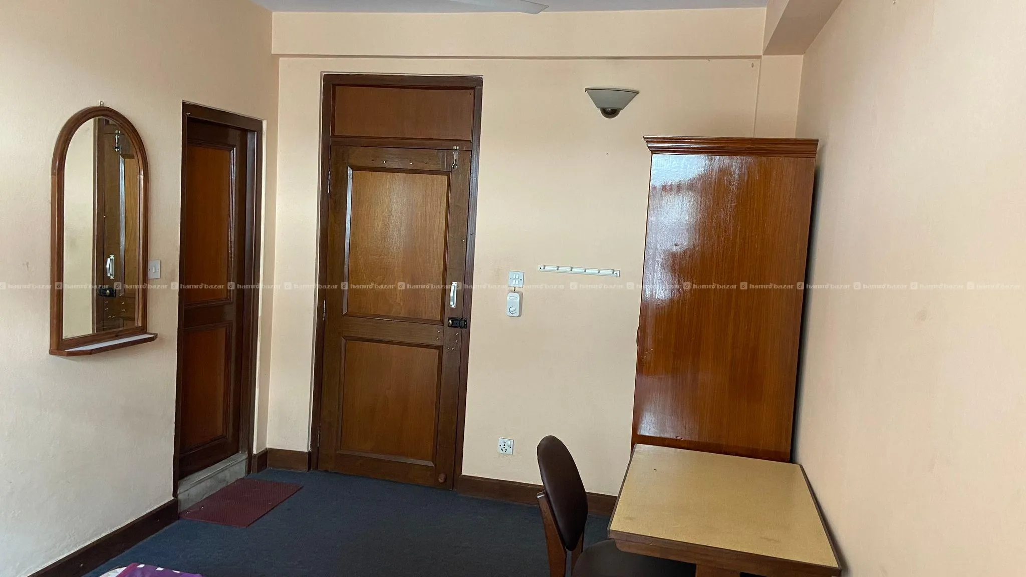 1bedroom with attached bathroom 2