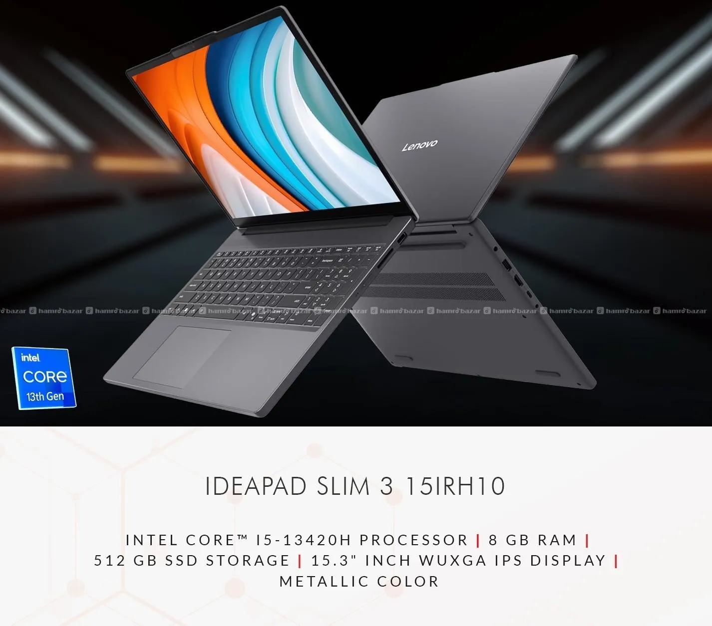 Lenovo Ideapad Slim 3 i5 13th Gen 8/152GB Laptop